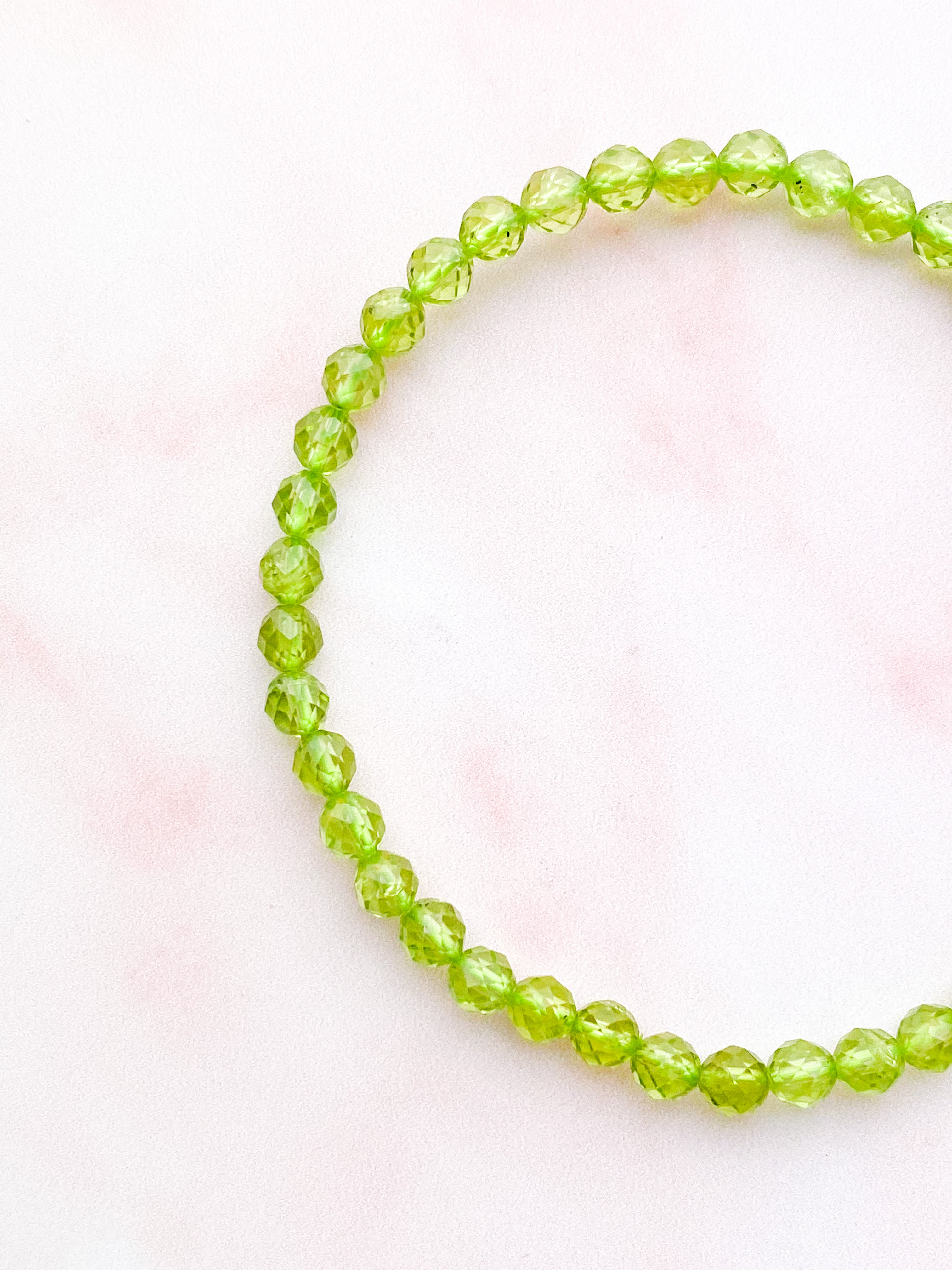 Peridot armband (fasett)