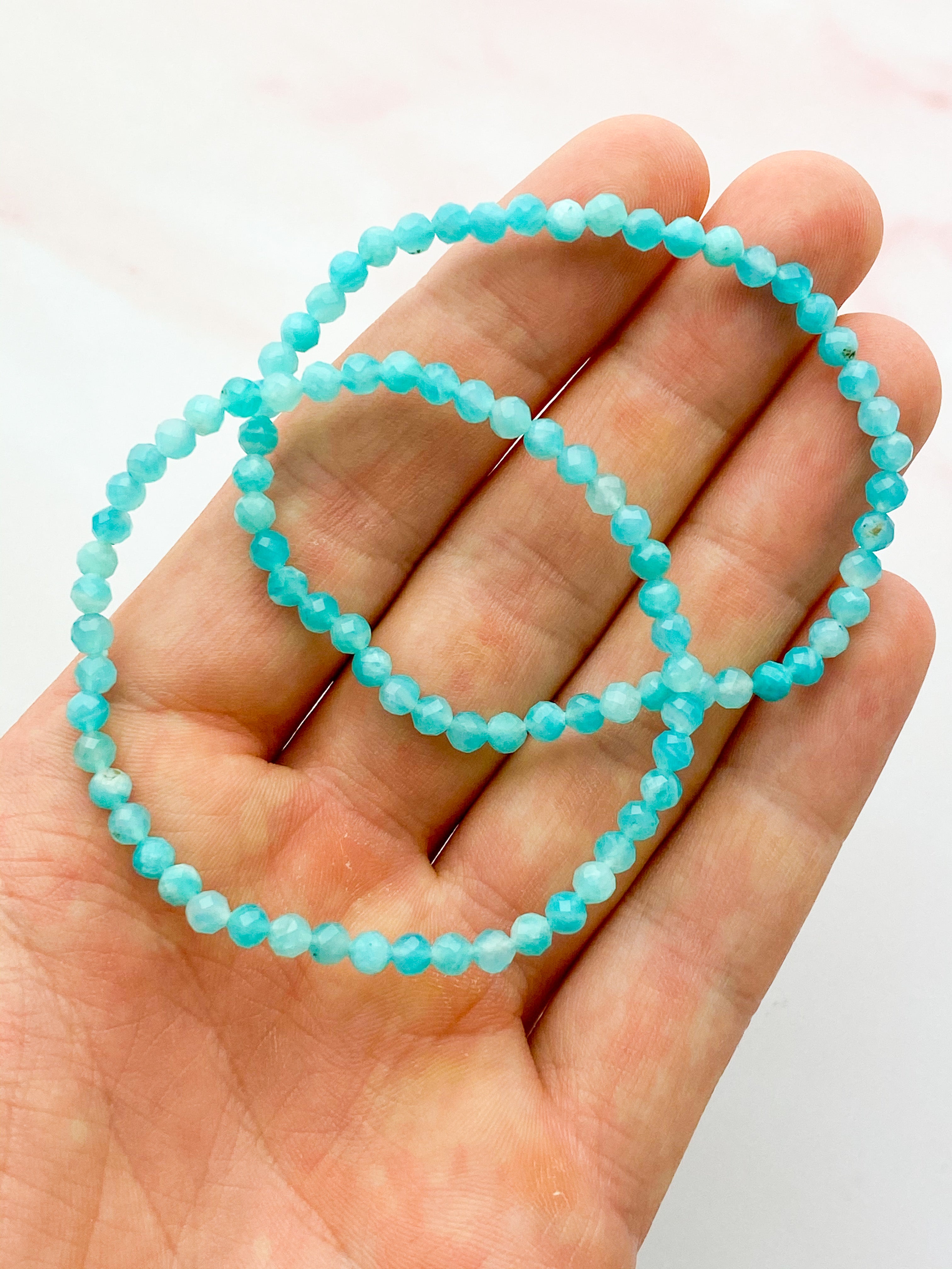 Amazonite armband (fasett)