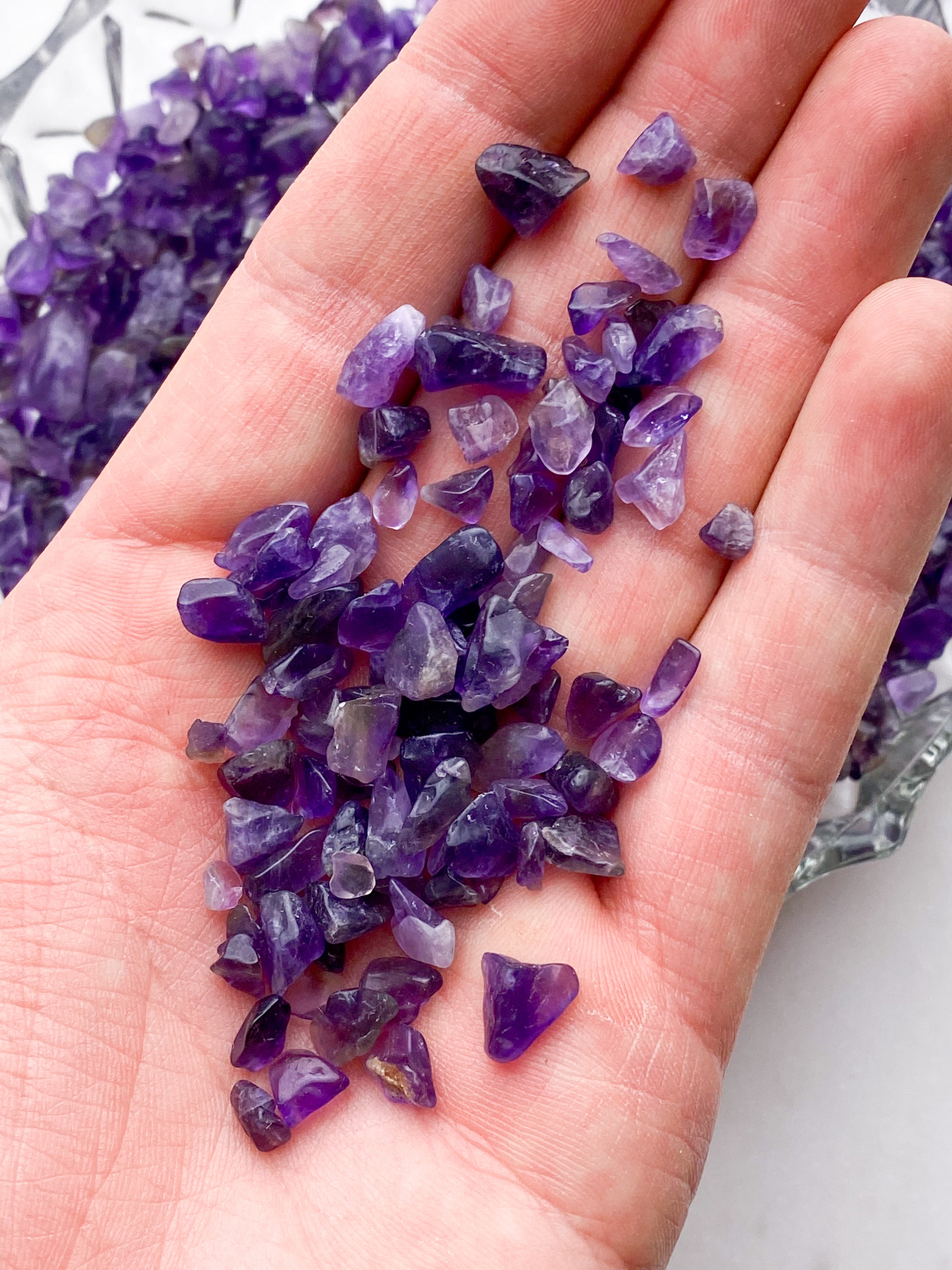 250G Amethyst Chips
