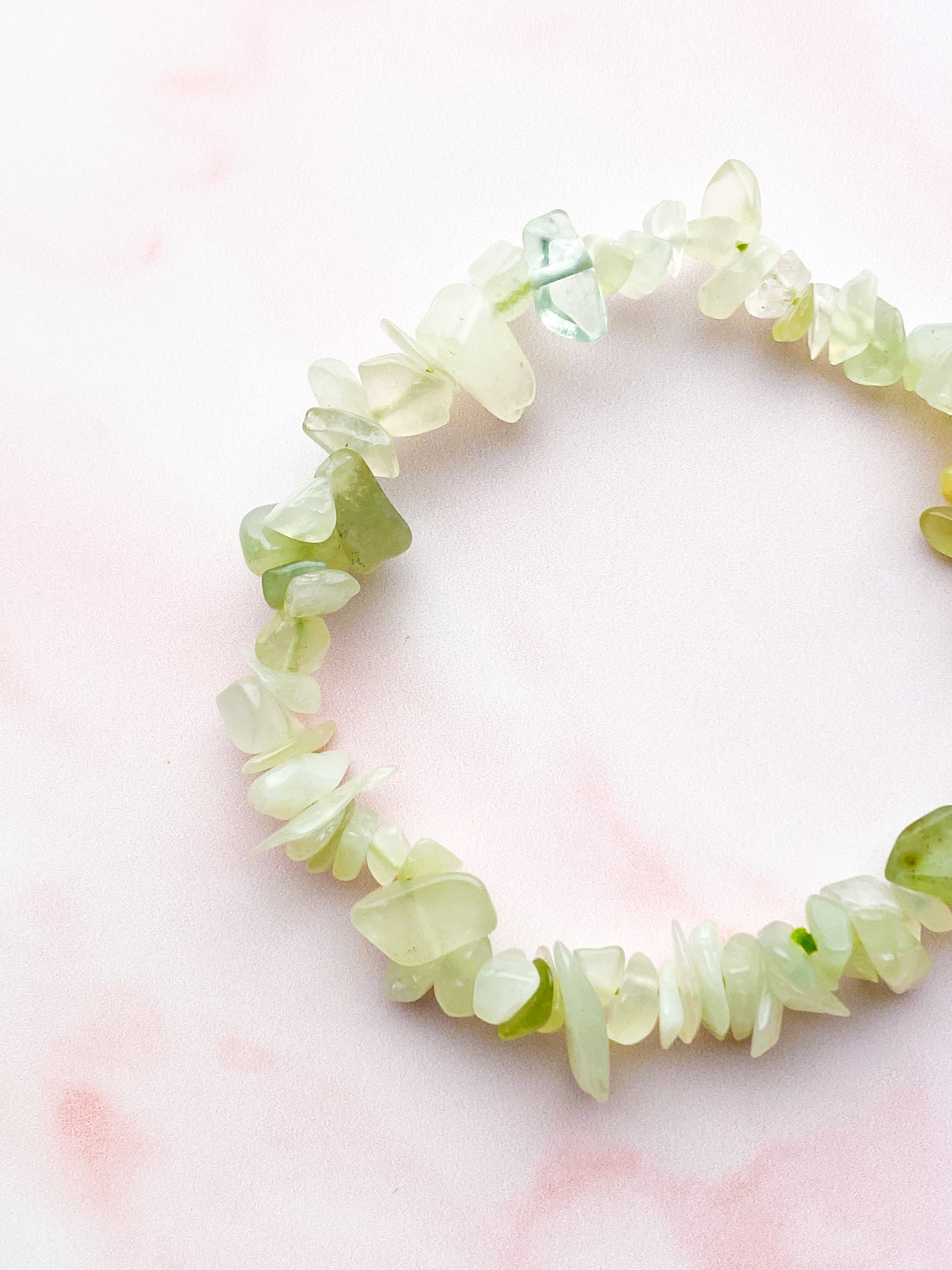 Jade Chip Armband