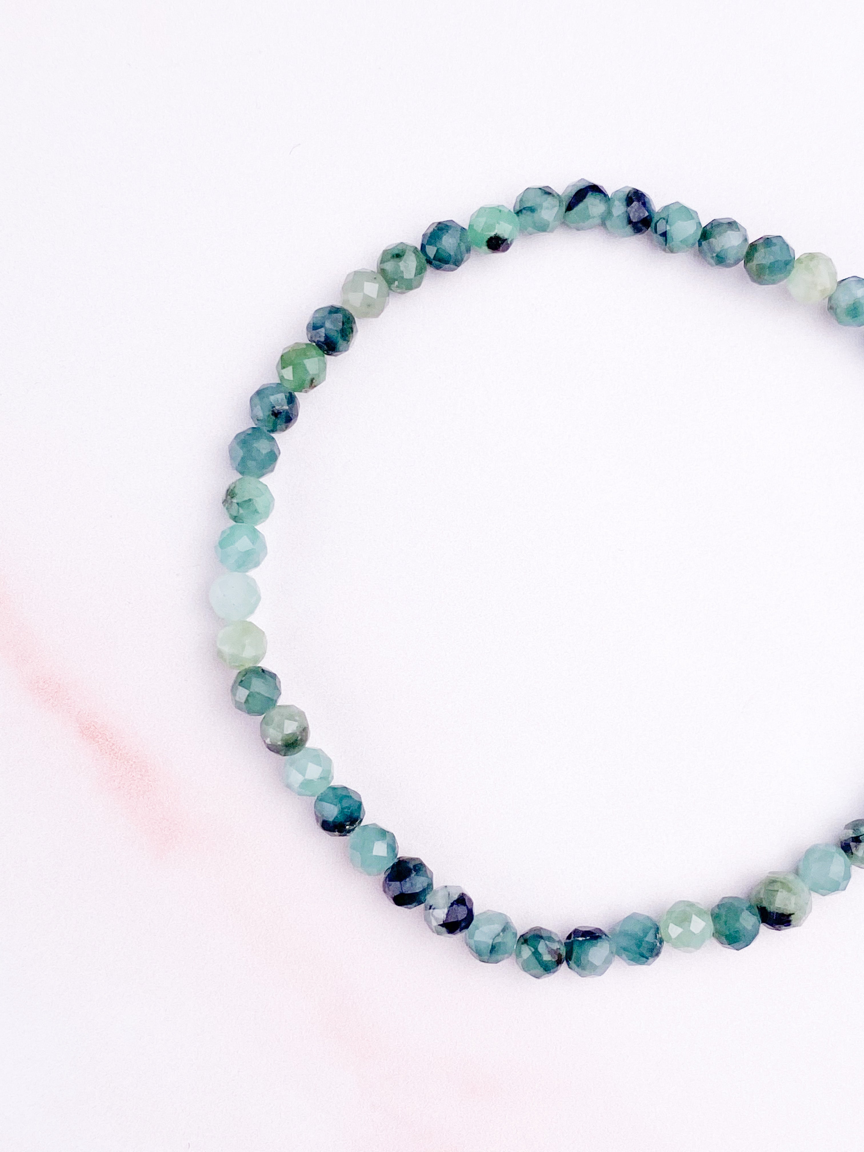 Smaragd Armband (Fasett)