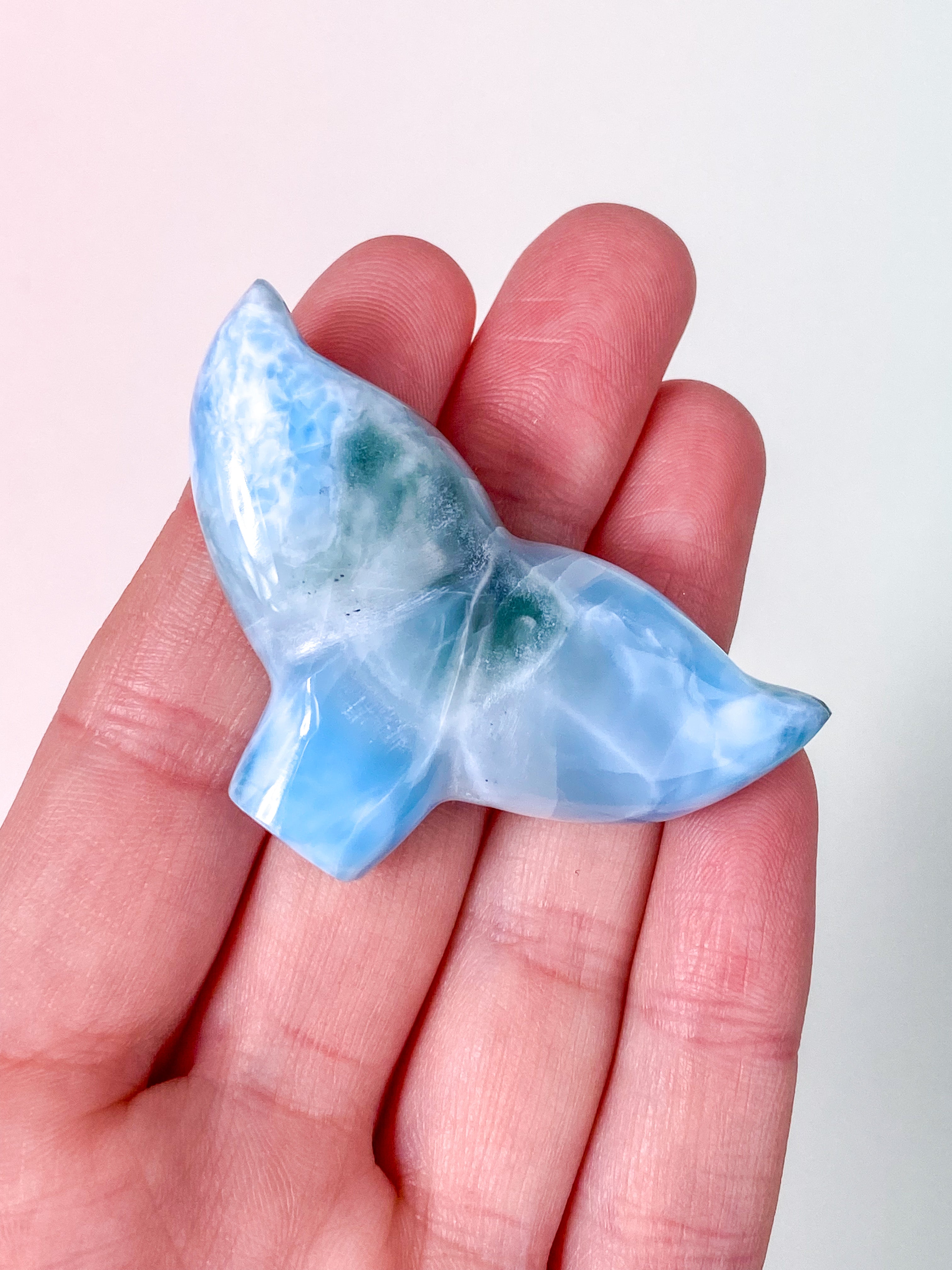 Larimar Whale Tail (nr 7) Exklusiv kvalitet