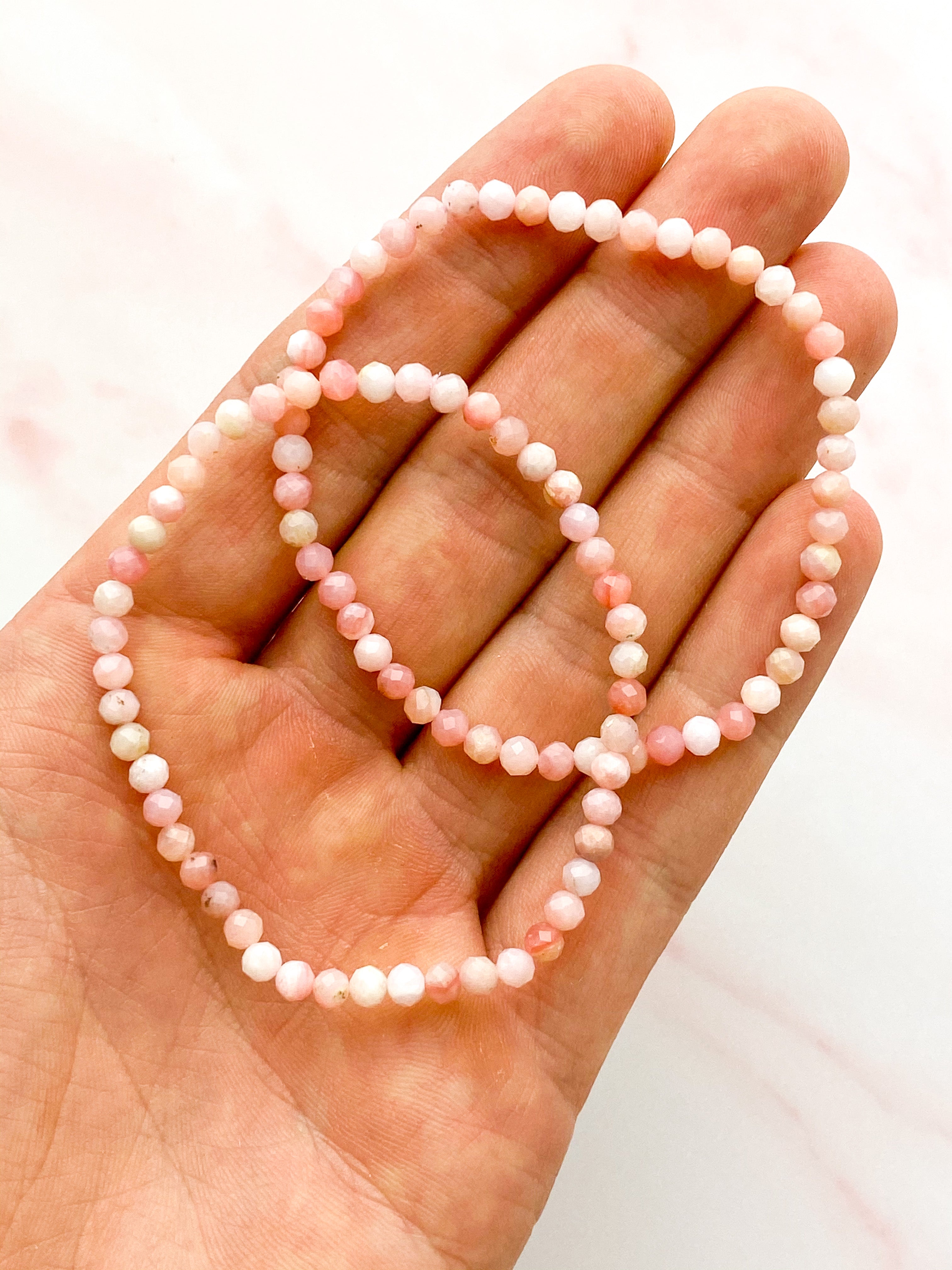 Rosa Opal Armband (FACET)