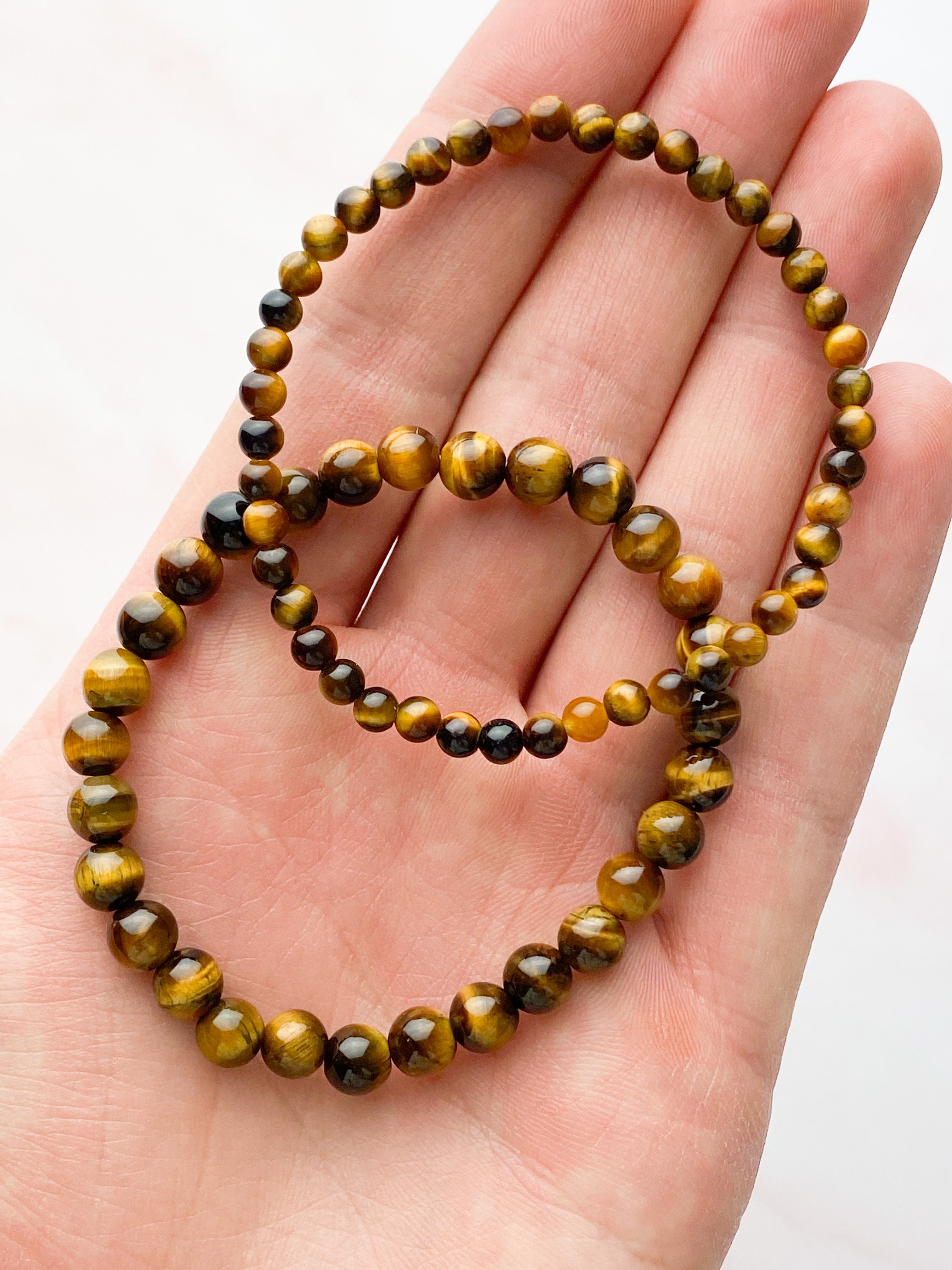 Tiger ögonarmband
