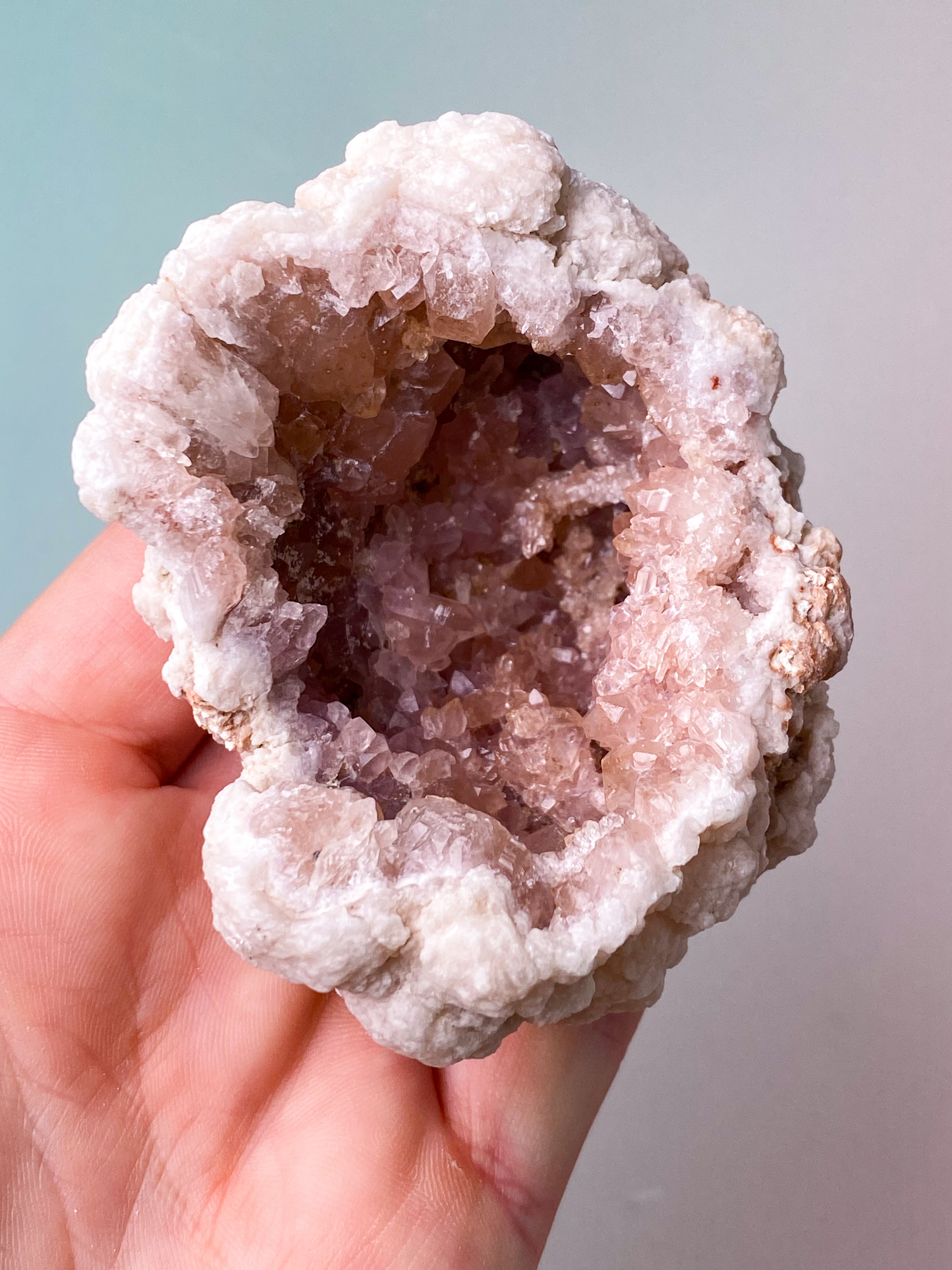 Pink Ametyst Geode (Nr. 21)