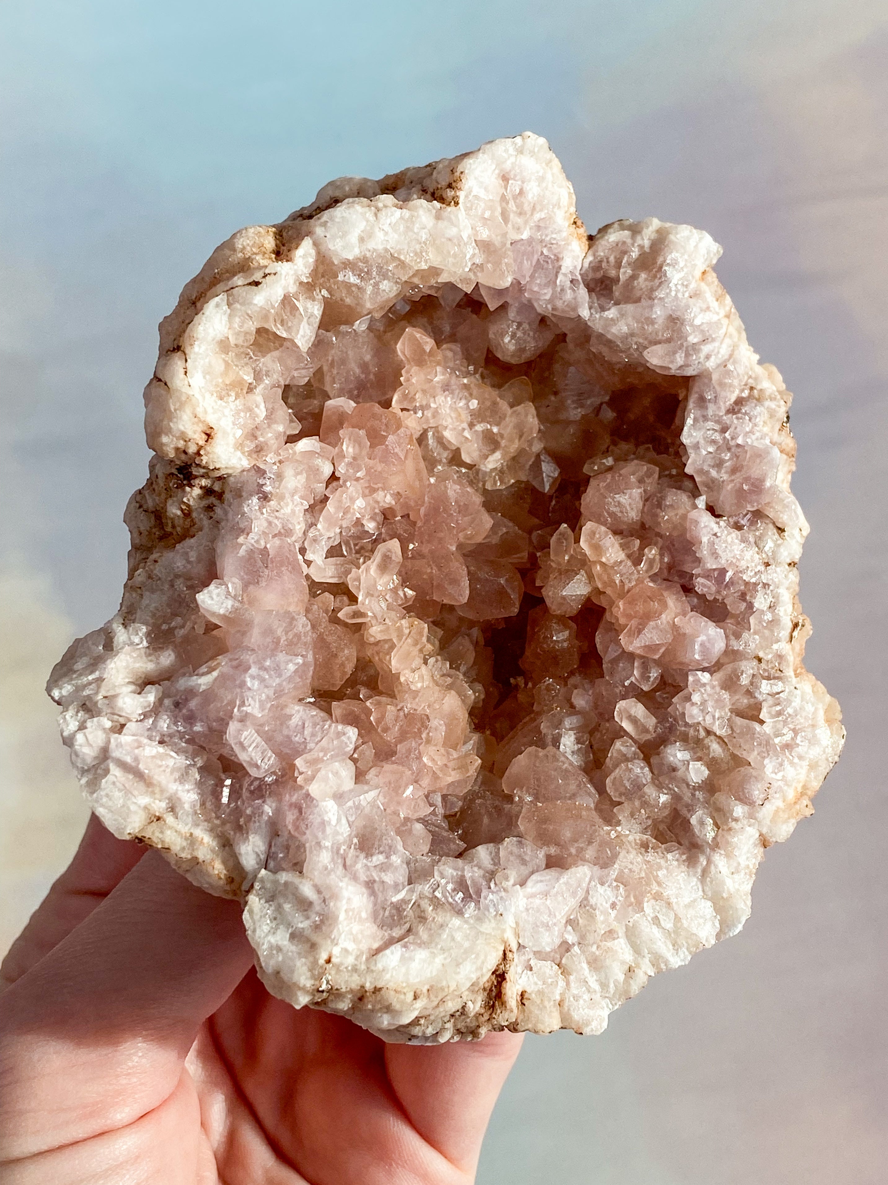 Pink Ametyst Geode - Stor (Nr. 14)