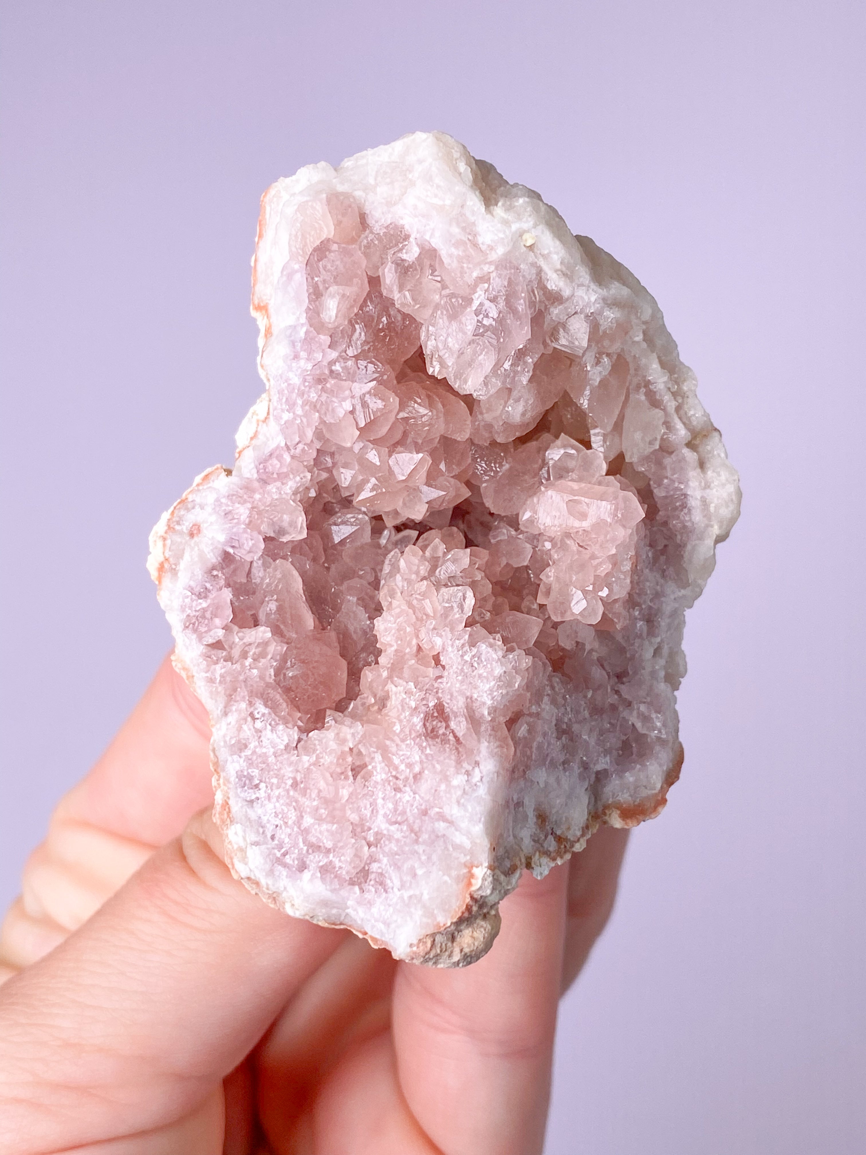 Pink Ametyst Geode (Nr. 8)