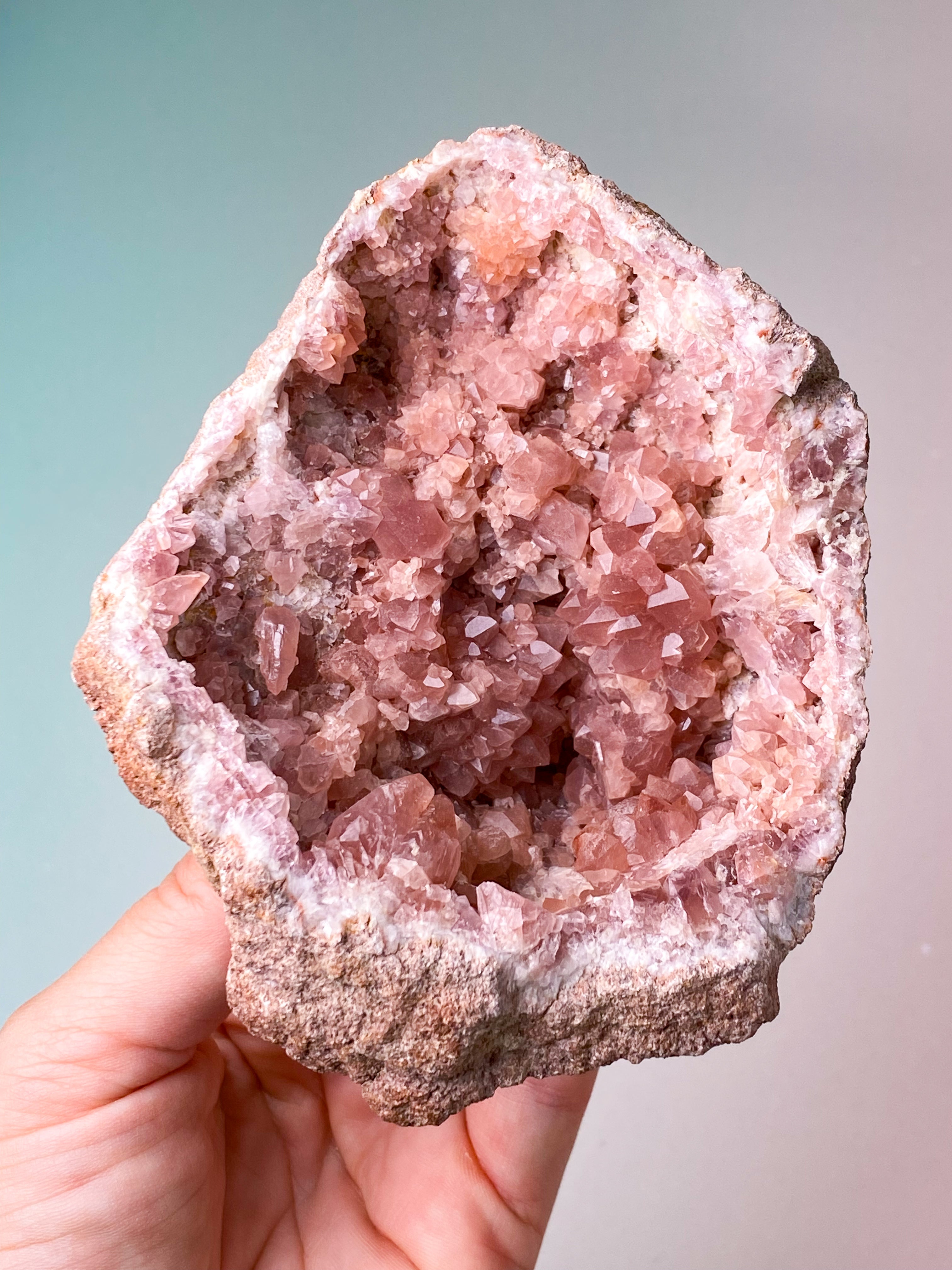 Pink Ametyst Geode - Stor (Nr. 28)