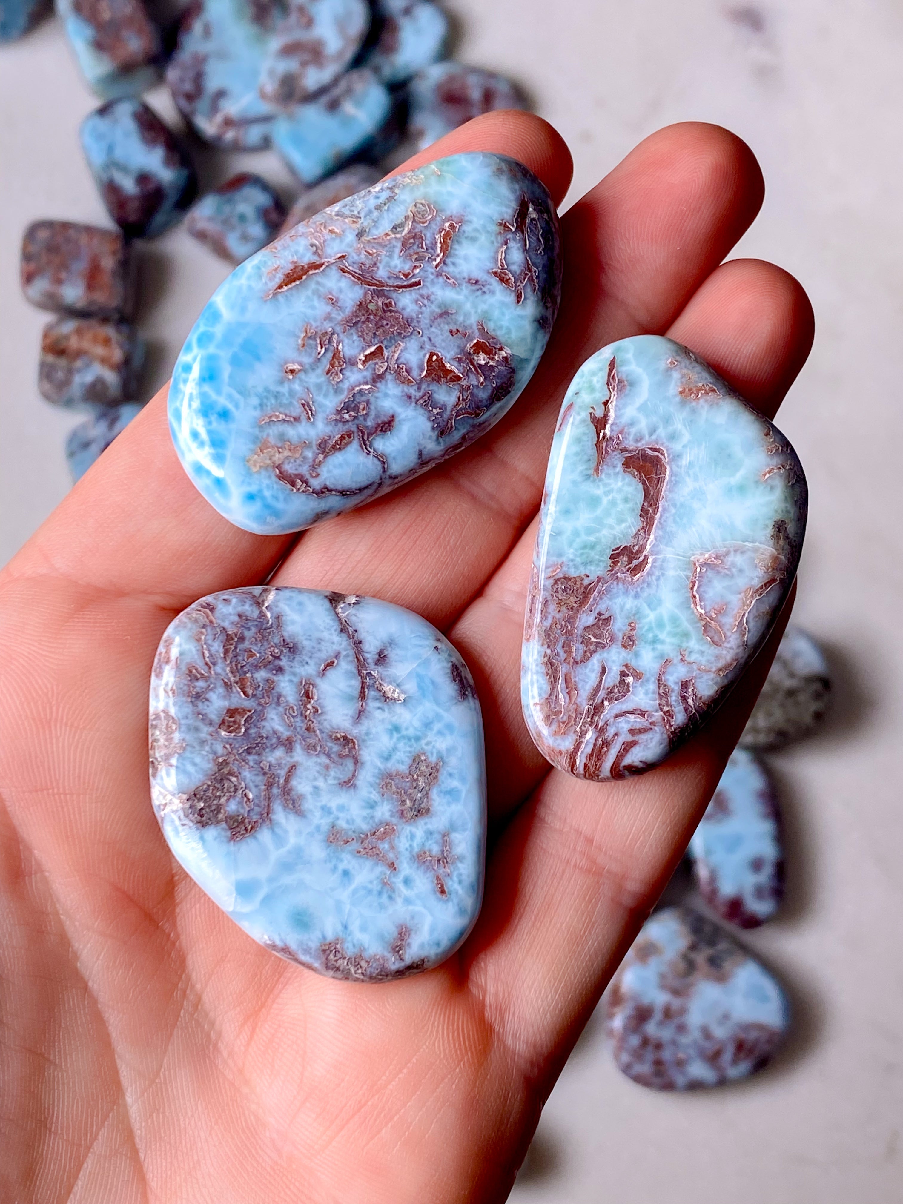 Larimar Poleret - B-Kvalitet