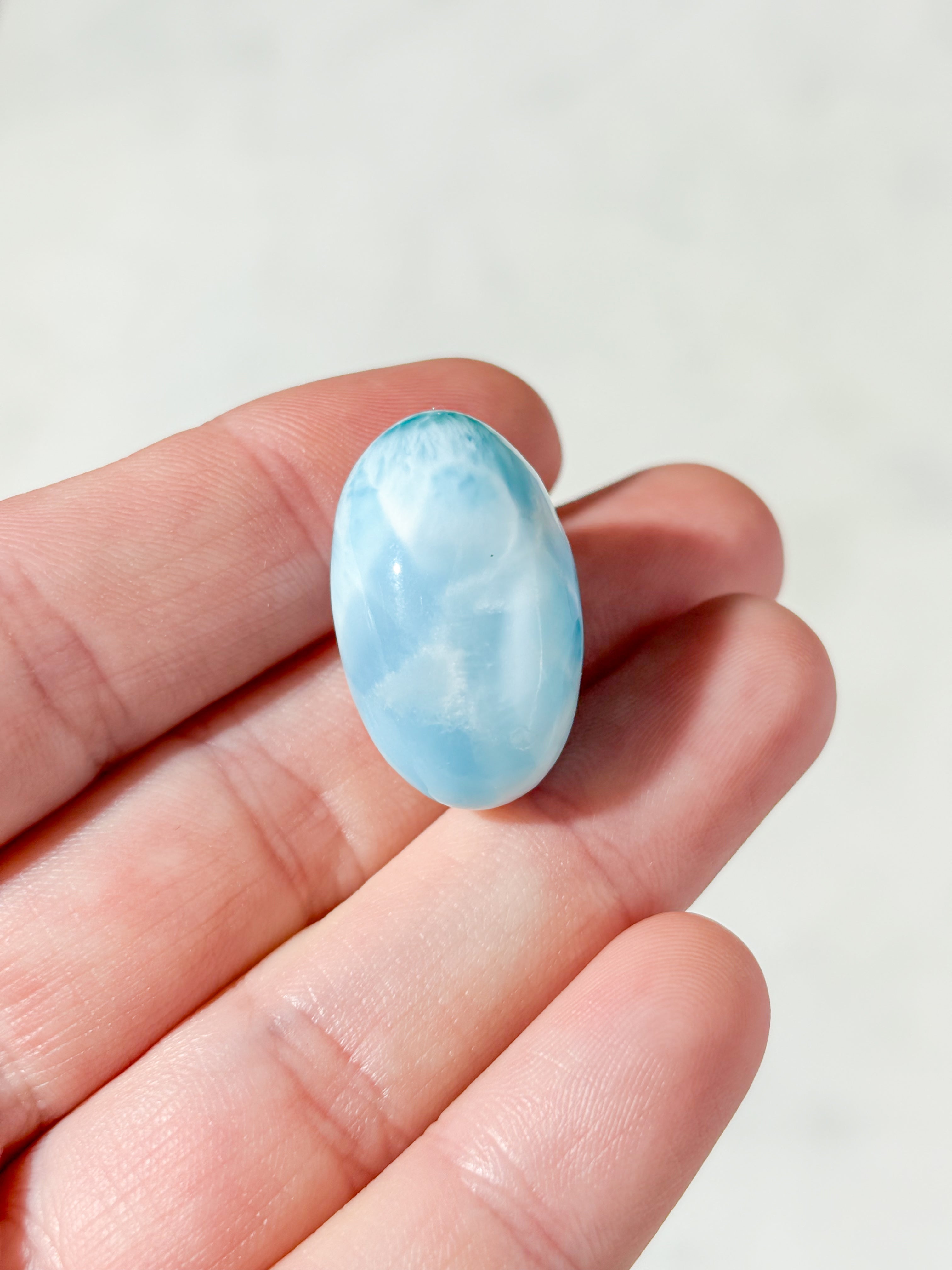 Larimar polerad (Nr. 31) Exklusiv kvalitet