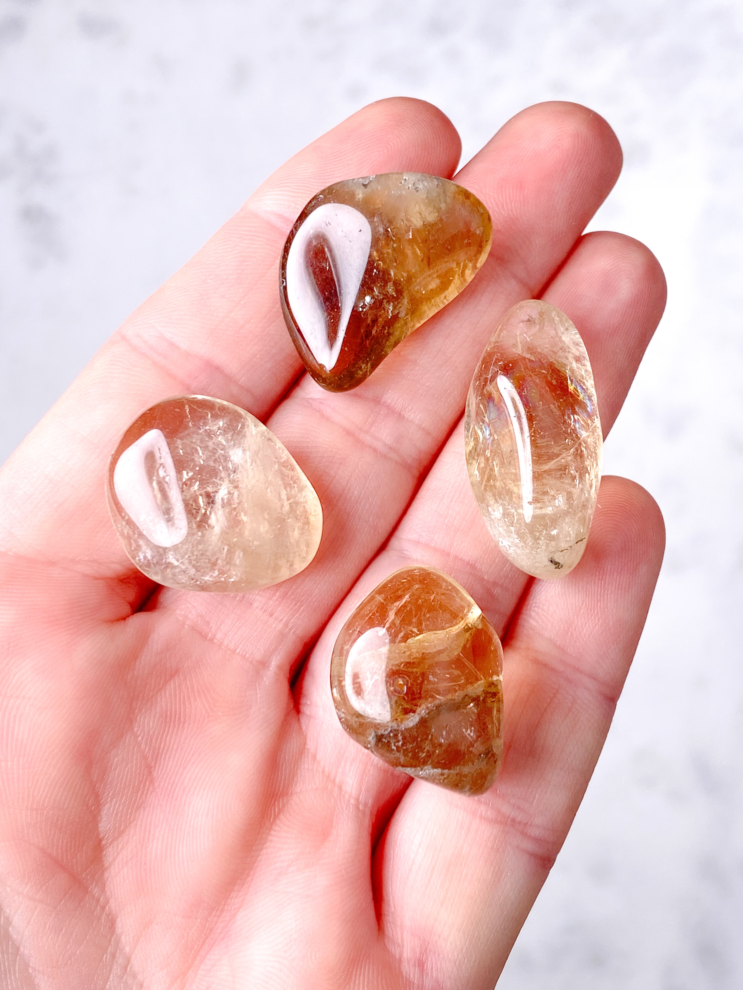 Citrine Pocket Stone (Real)