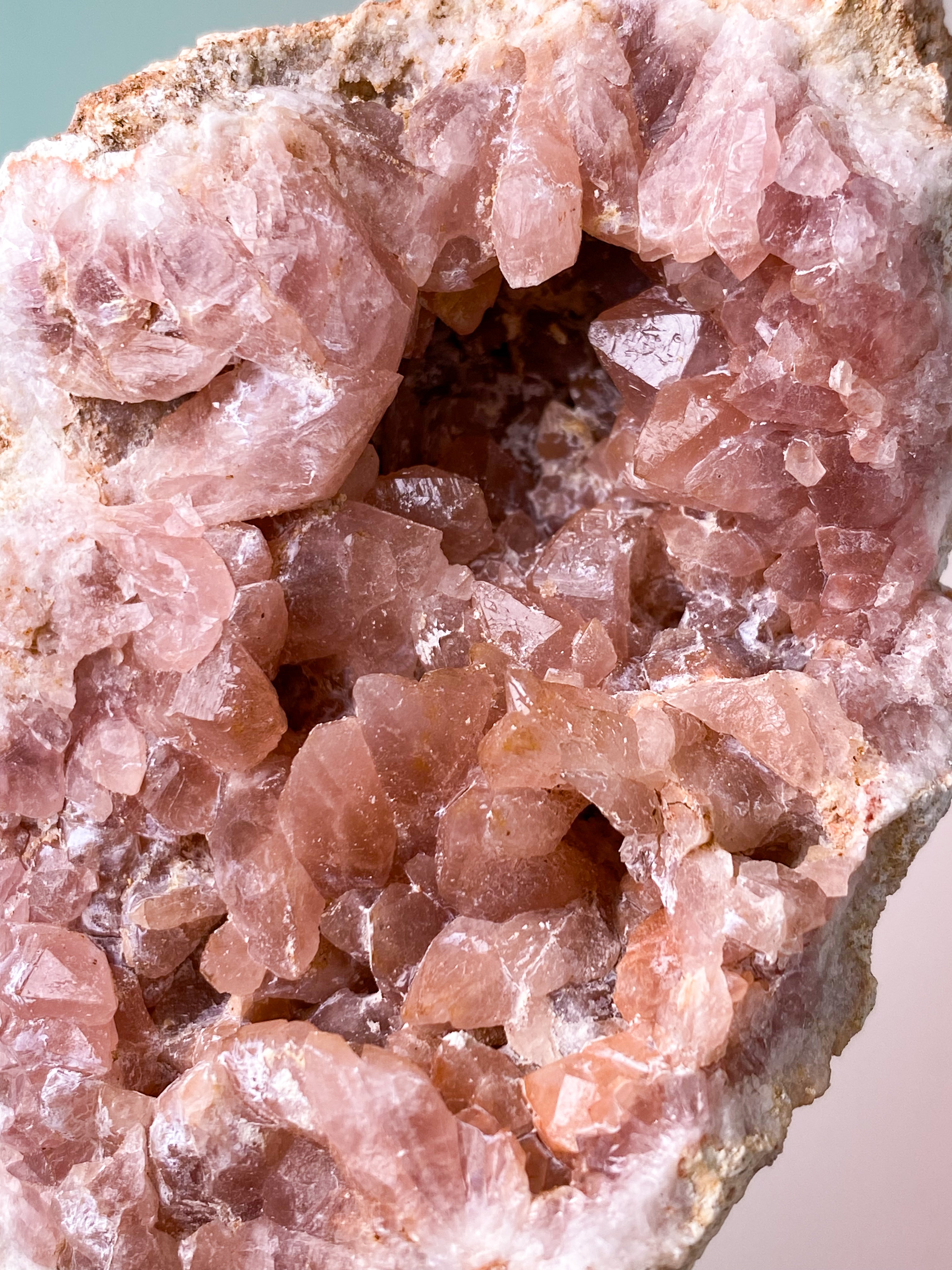 Pink Ametyst Geode (Nr. 18)