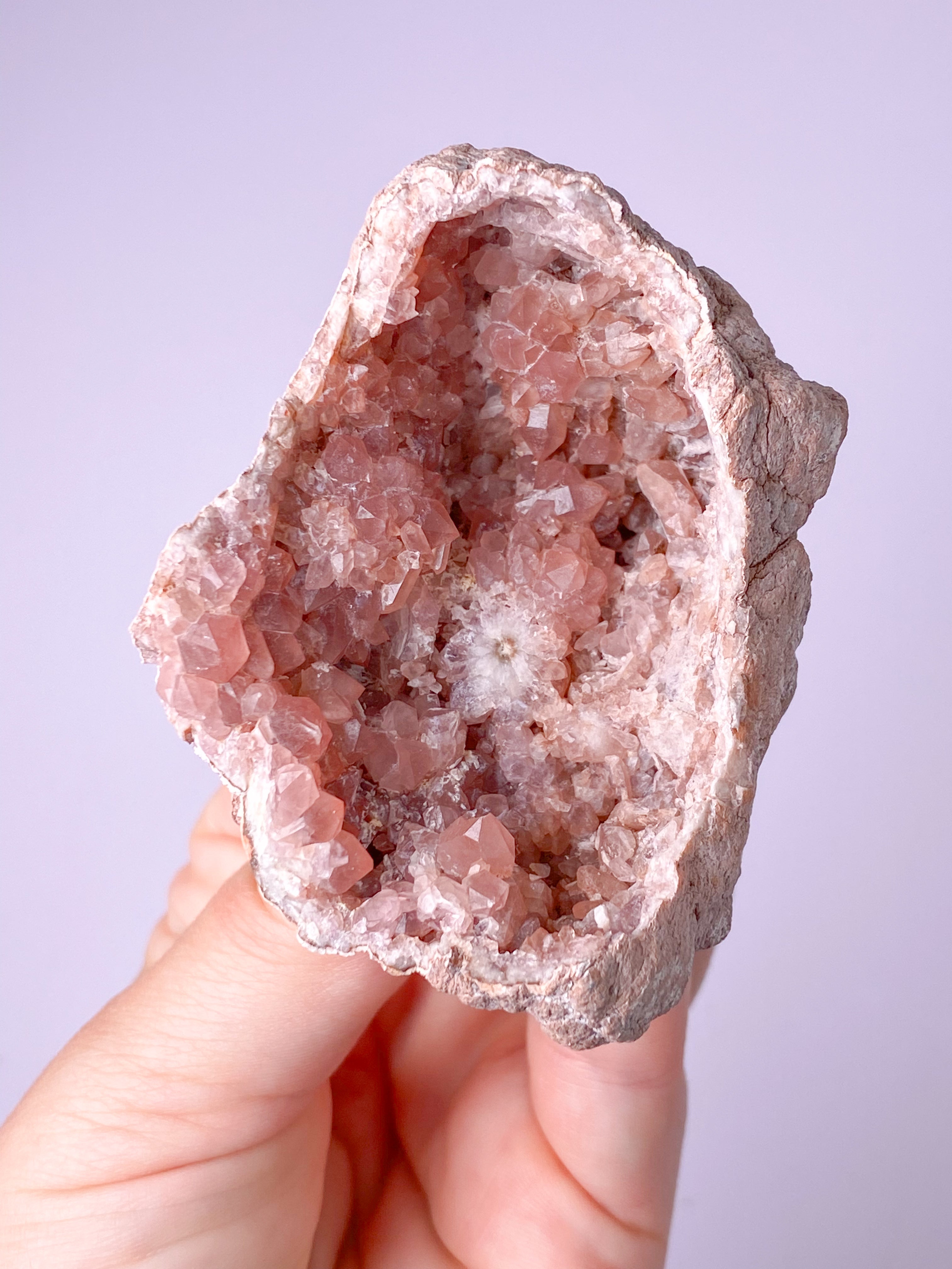 Pink Ametyst Geode (Nr. 24)