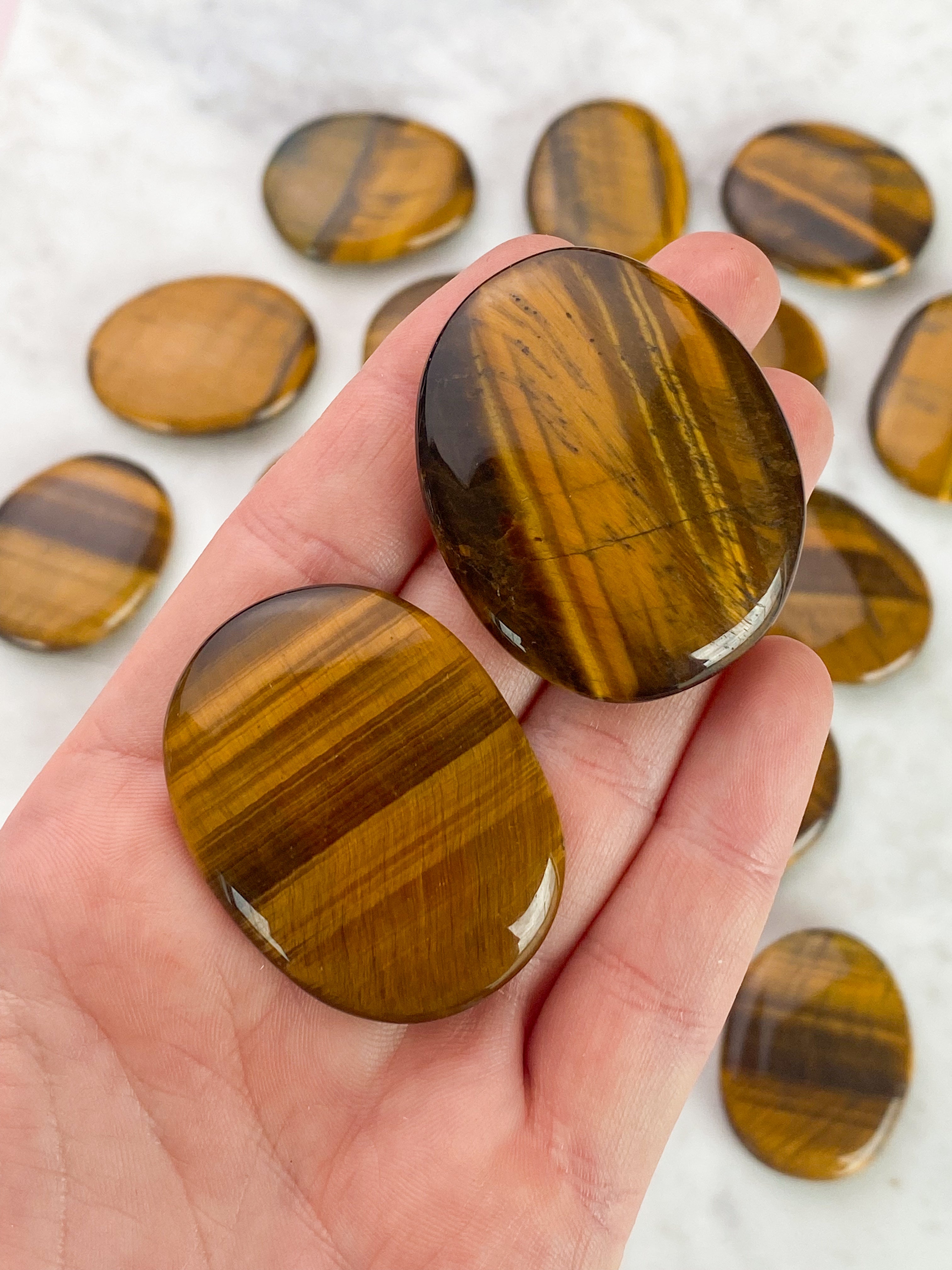 Tiger Eye Pocket Stone