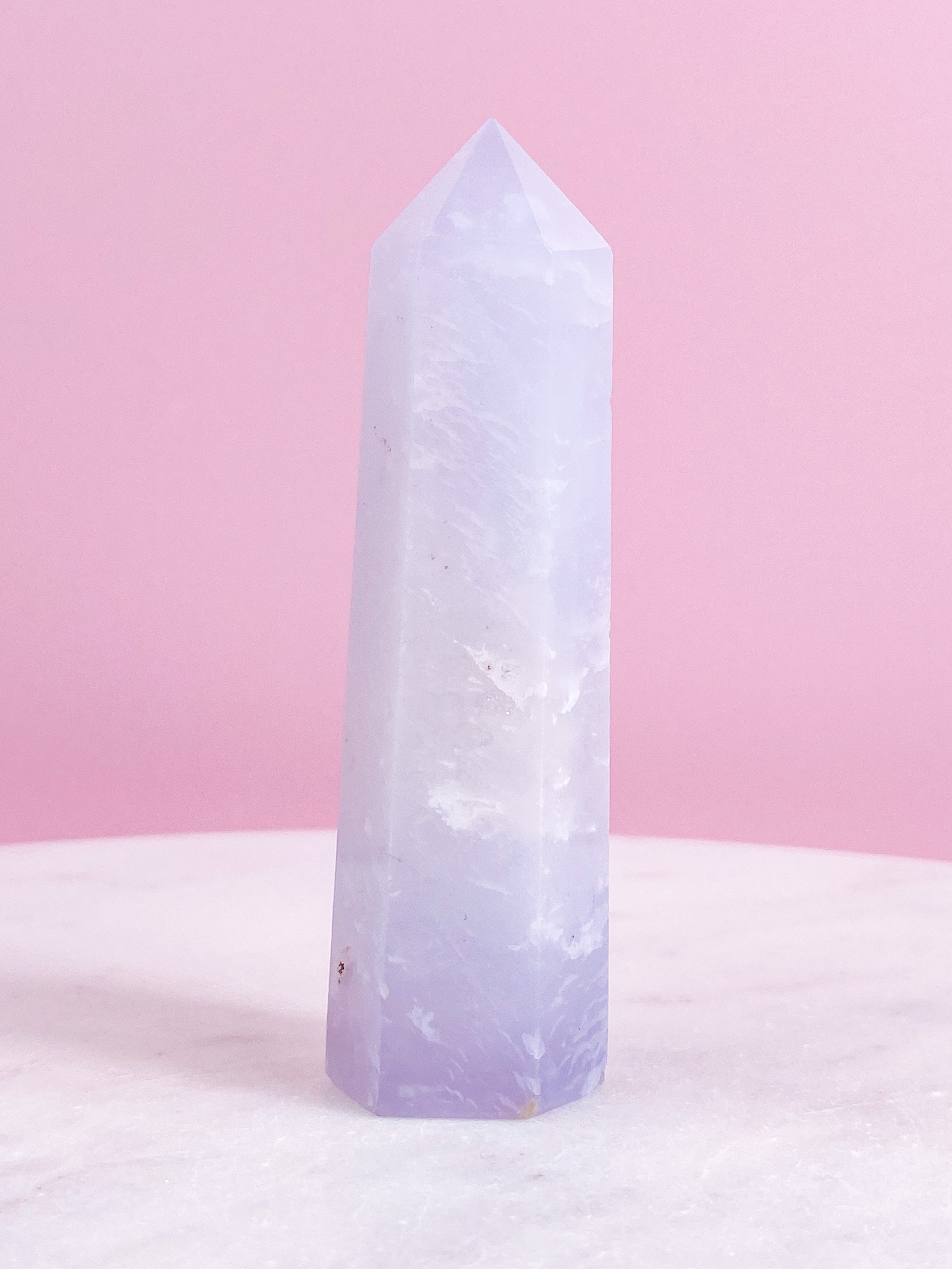 Blå Chalcedon Tårn (Nr. 8)