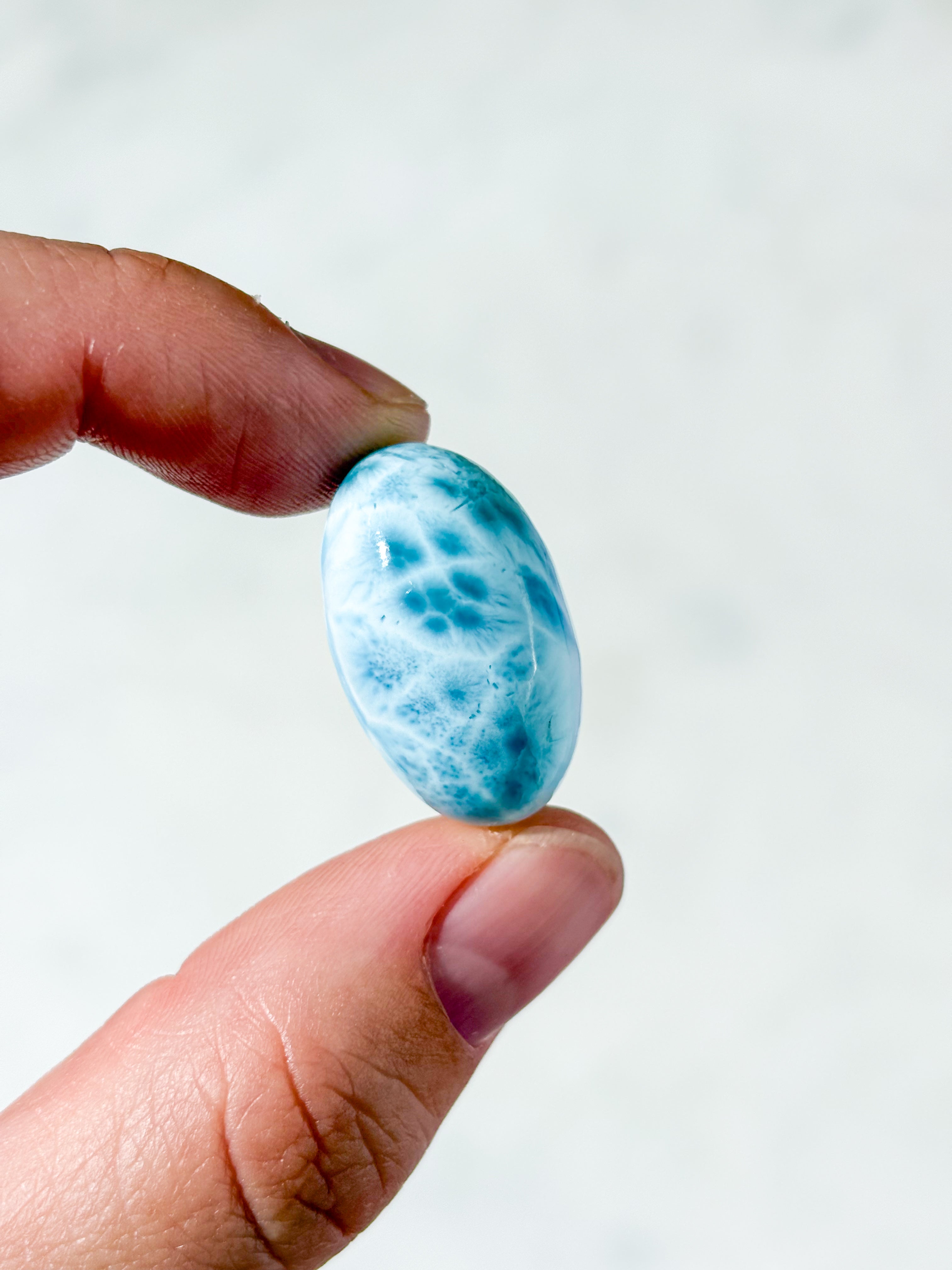 Larimar polerad (Nr. 31) Exklusiv kvalitet