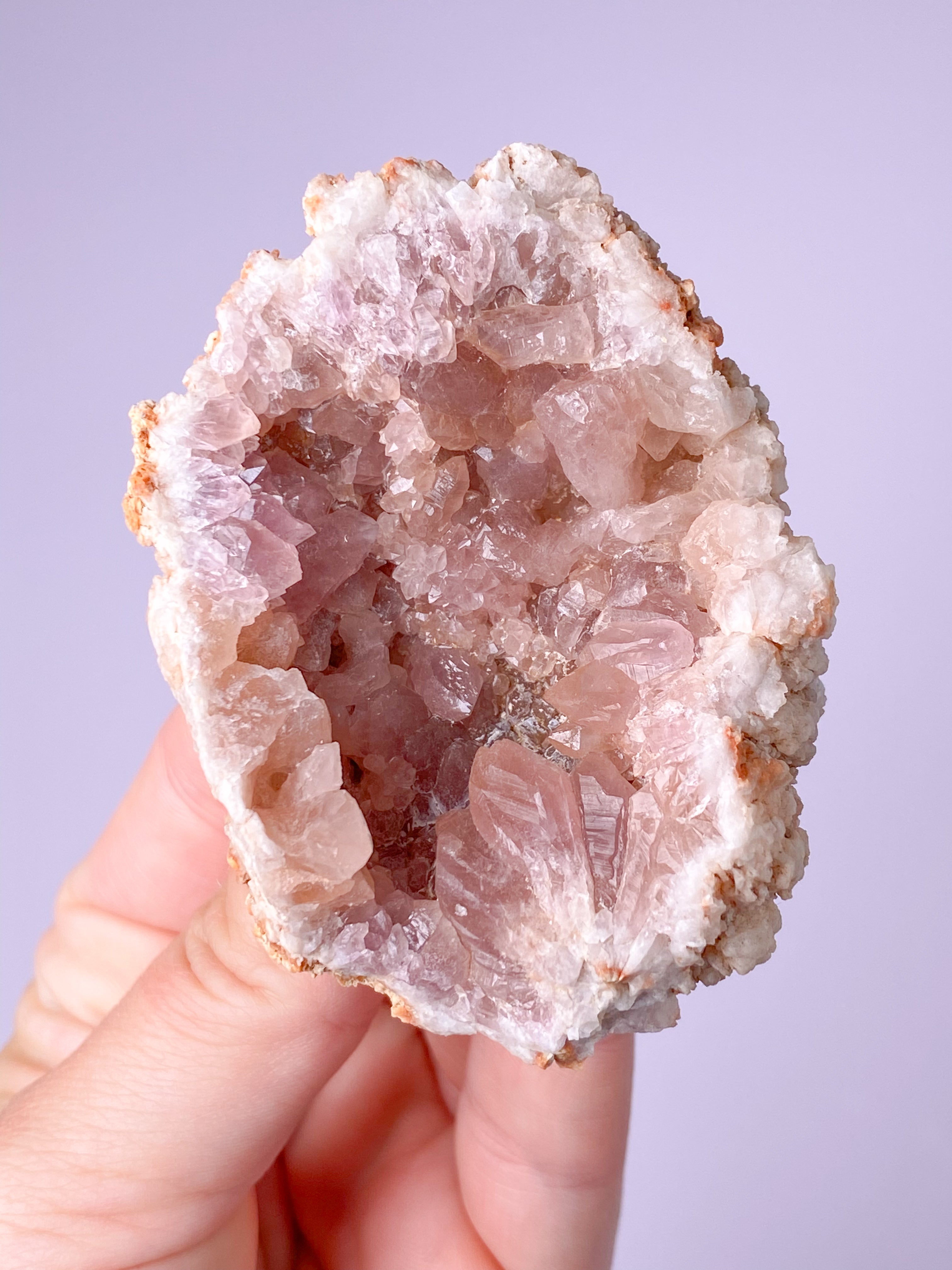 Pink Ametyst Geode (Nr. 6)