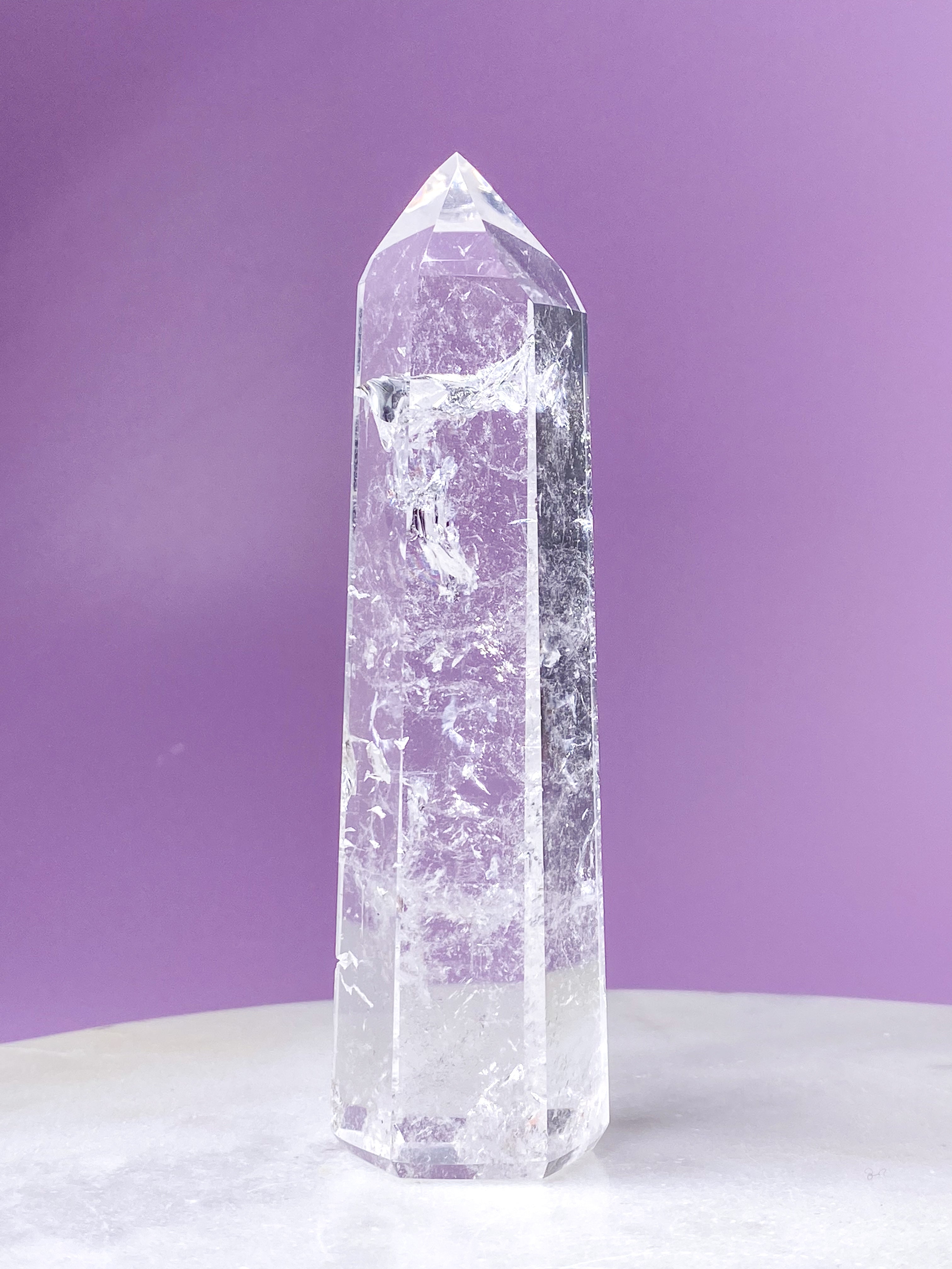Jättestorn av bergkristall (nr 3) Exklusiv kvalitet