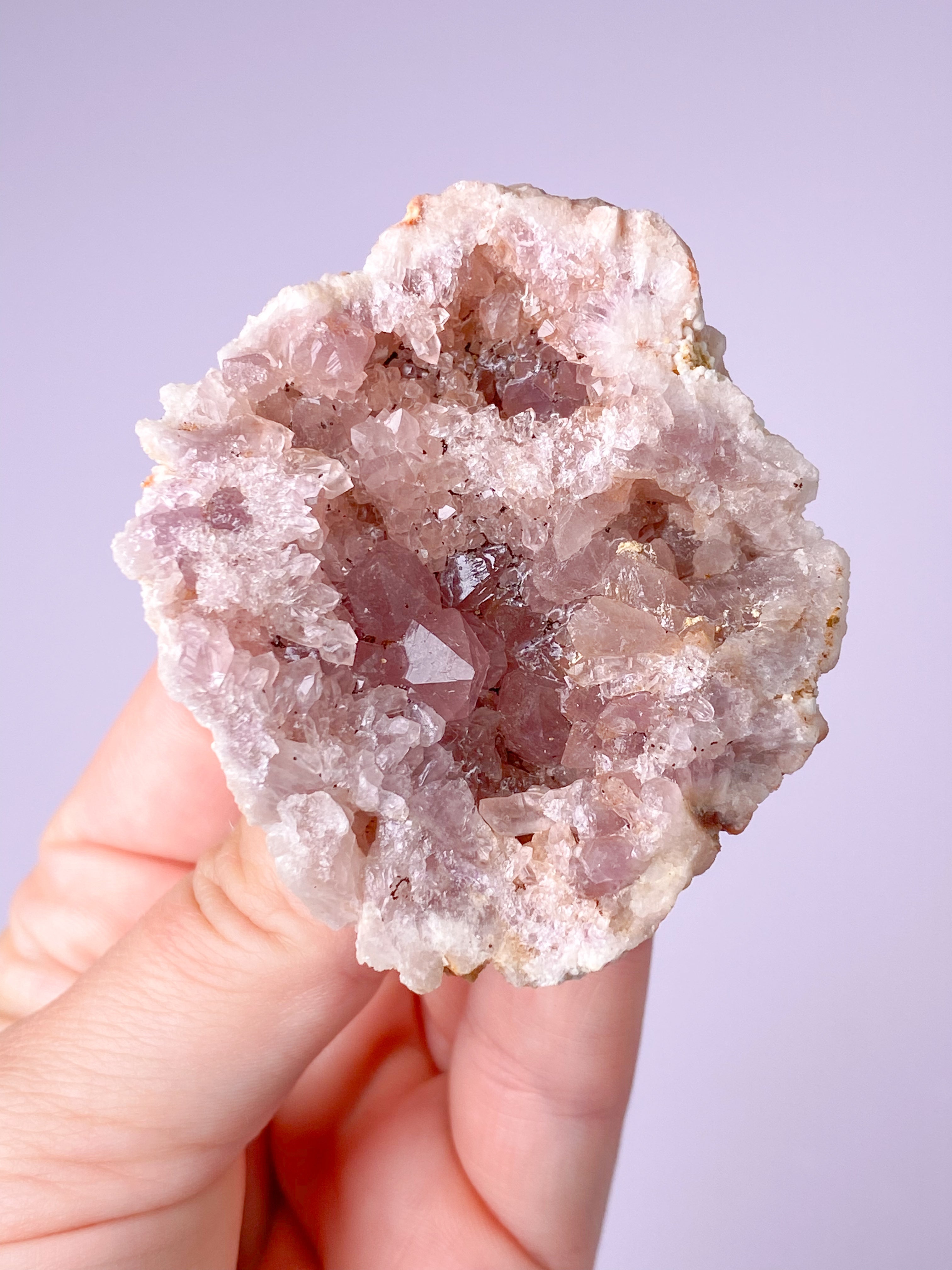 Pink Ametyst Geode (Nr. 19)