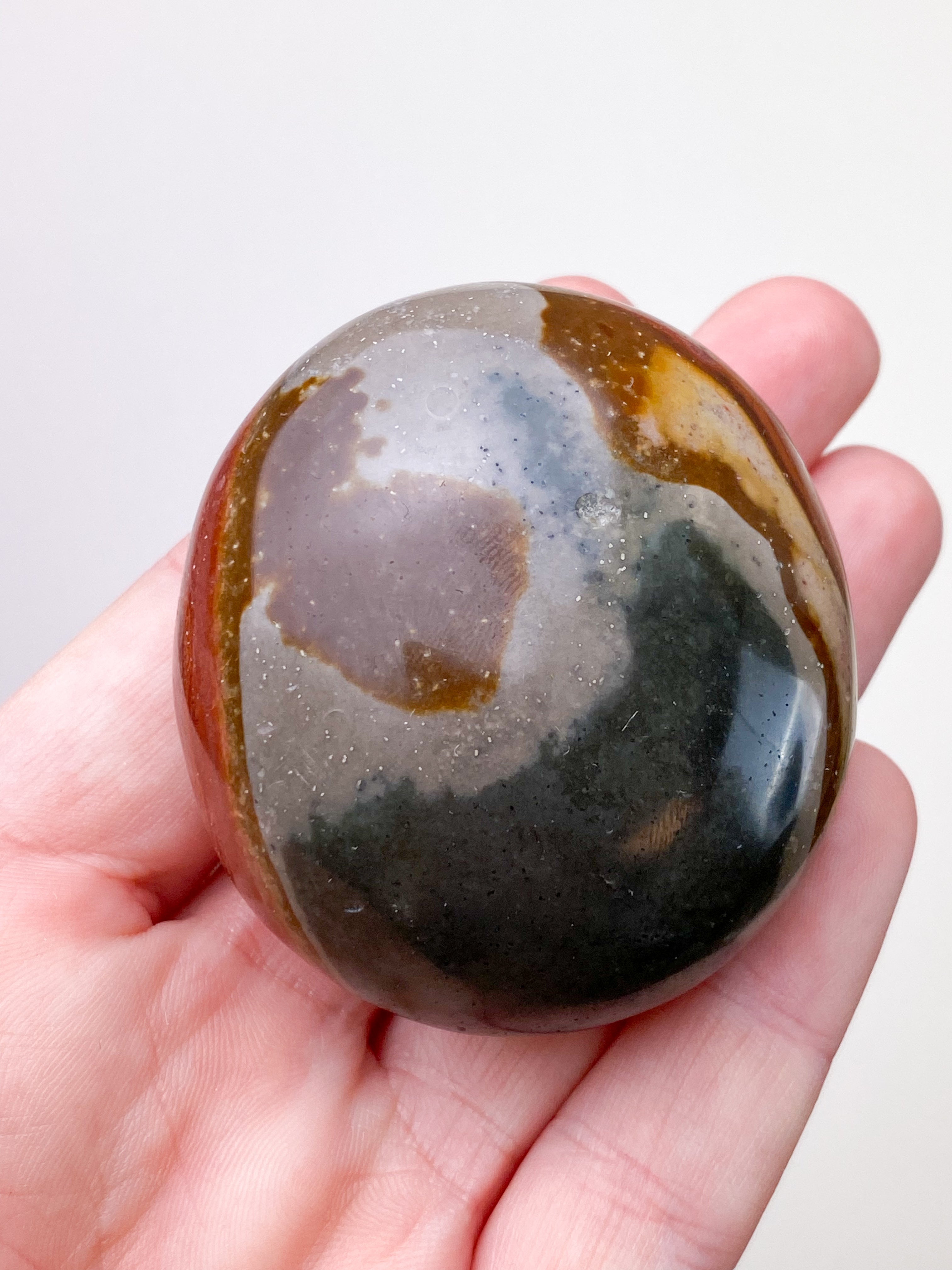 Polychrom Jasper Palm Stone (nr 12)