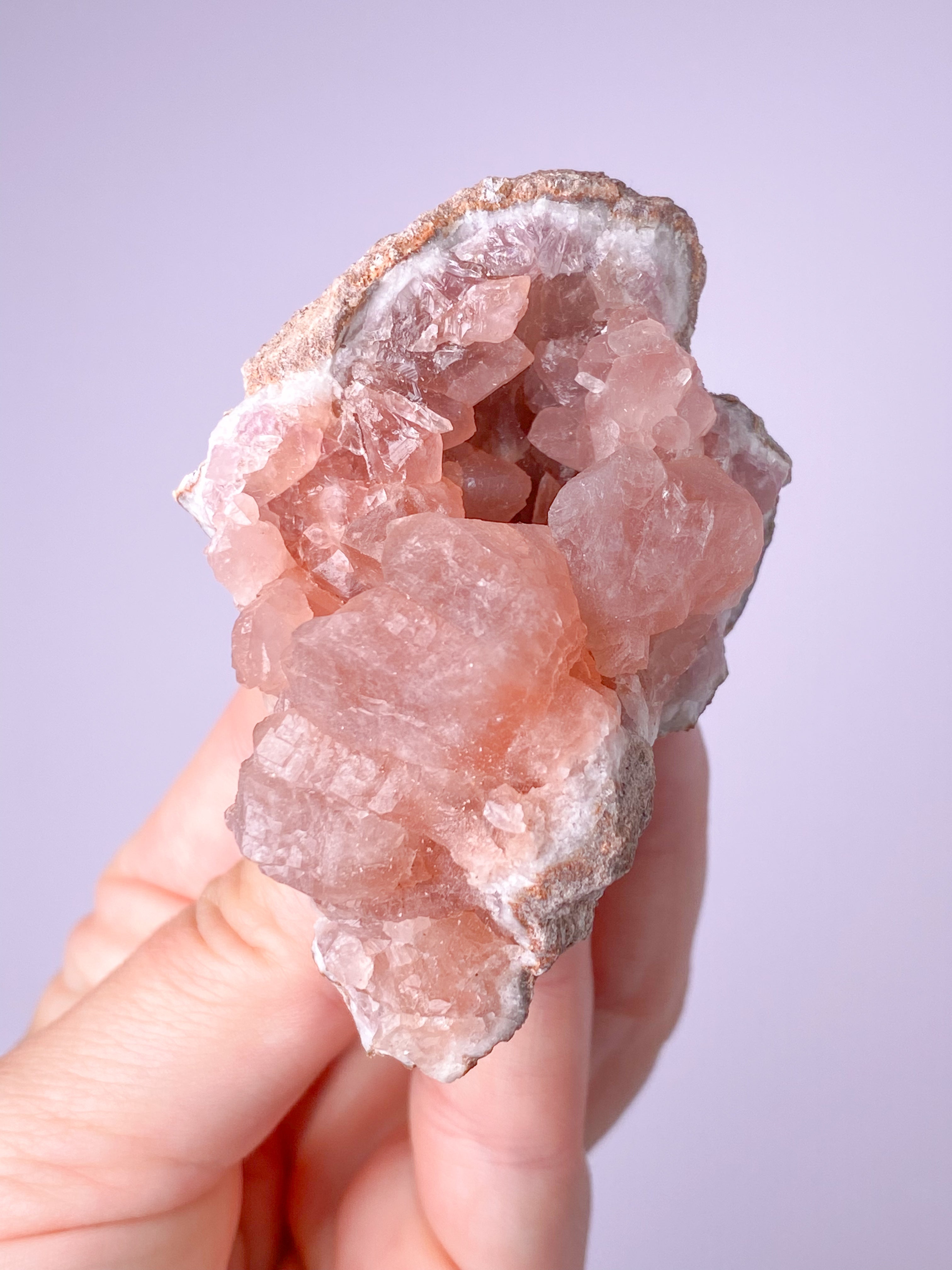 Pink Ametyst Geode (Nr. 10)