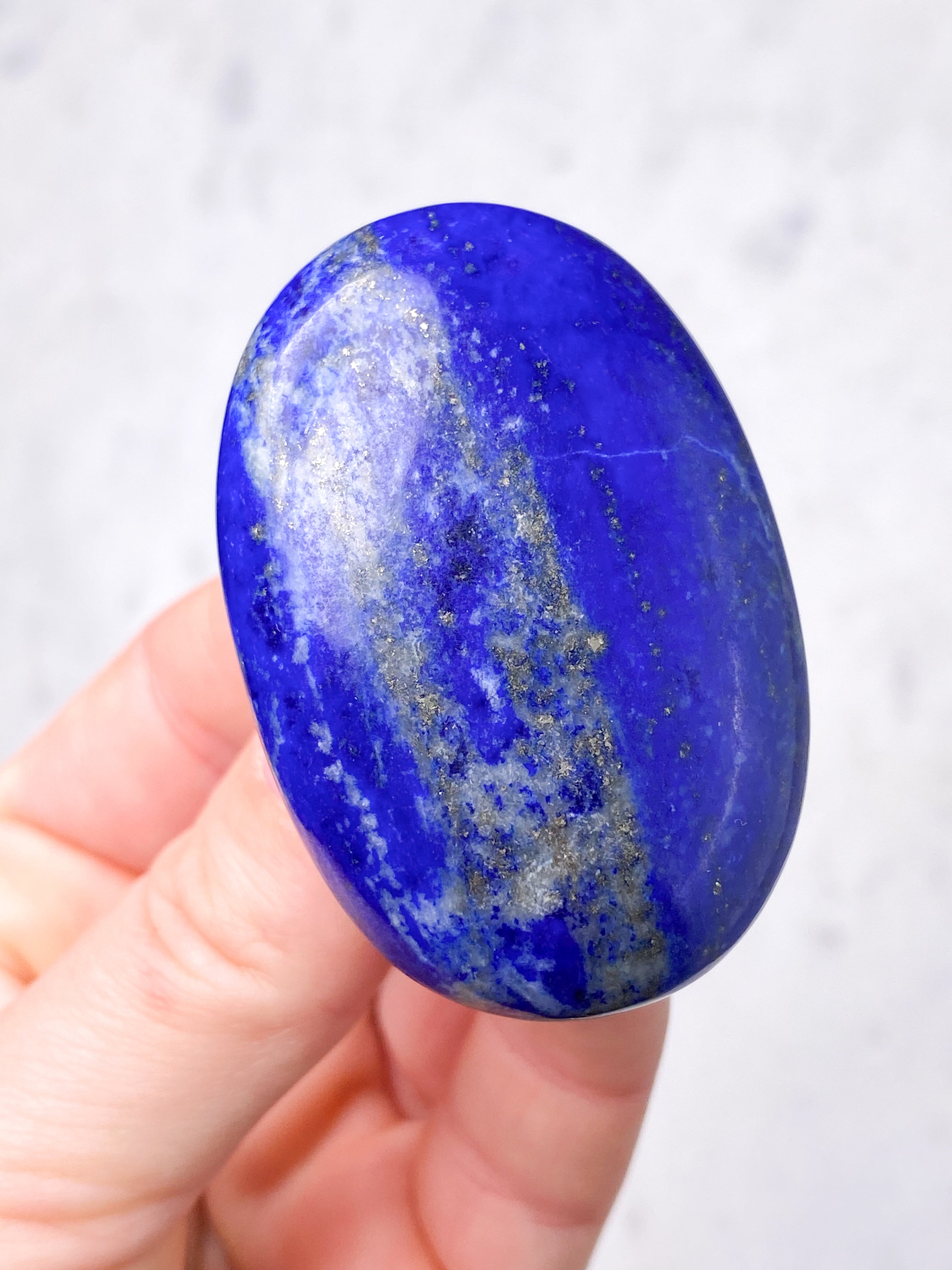 Lapis Lazuli Palmstone (Nr. 30)