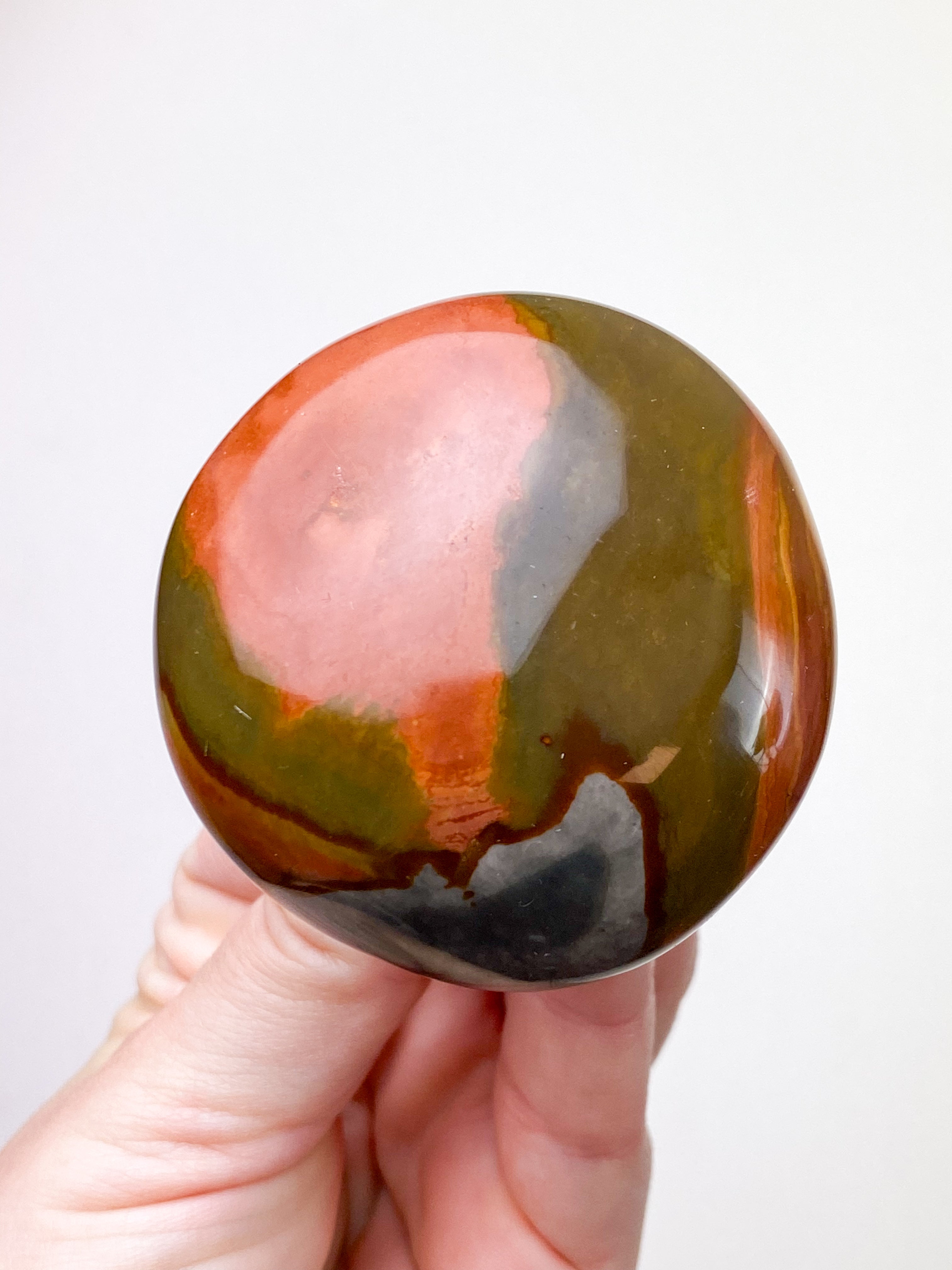 Polychrom Jasper Palm Stone (nr 12)