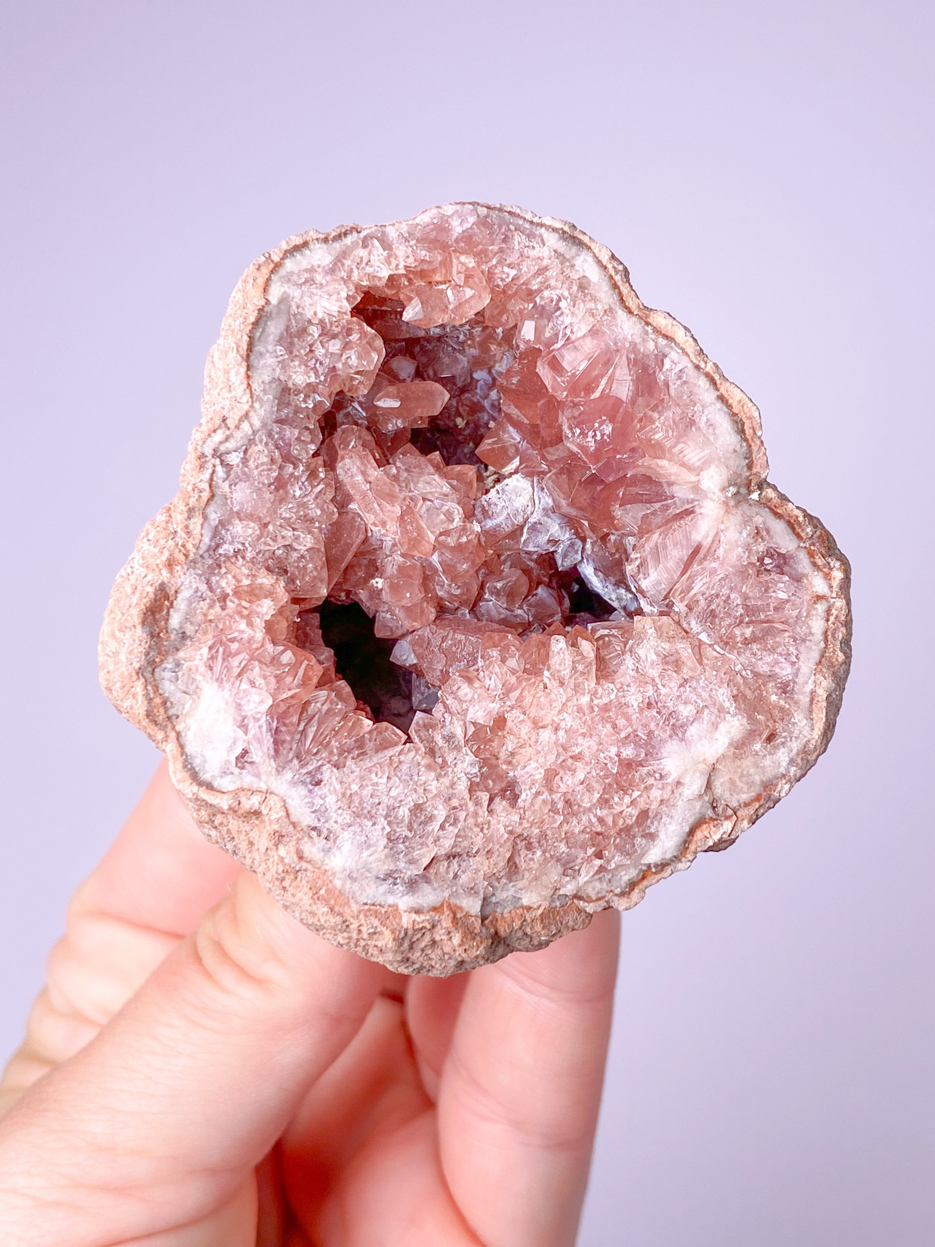 Pink Ametyst Geode (Nr. 5)