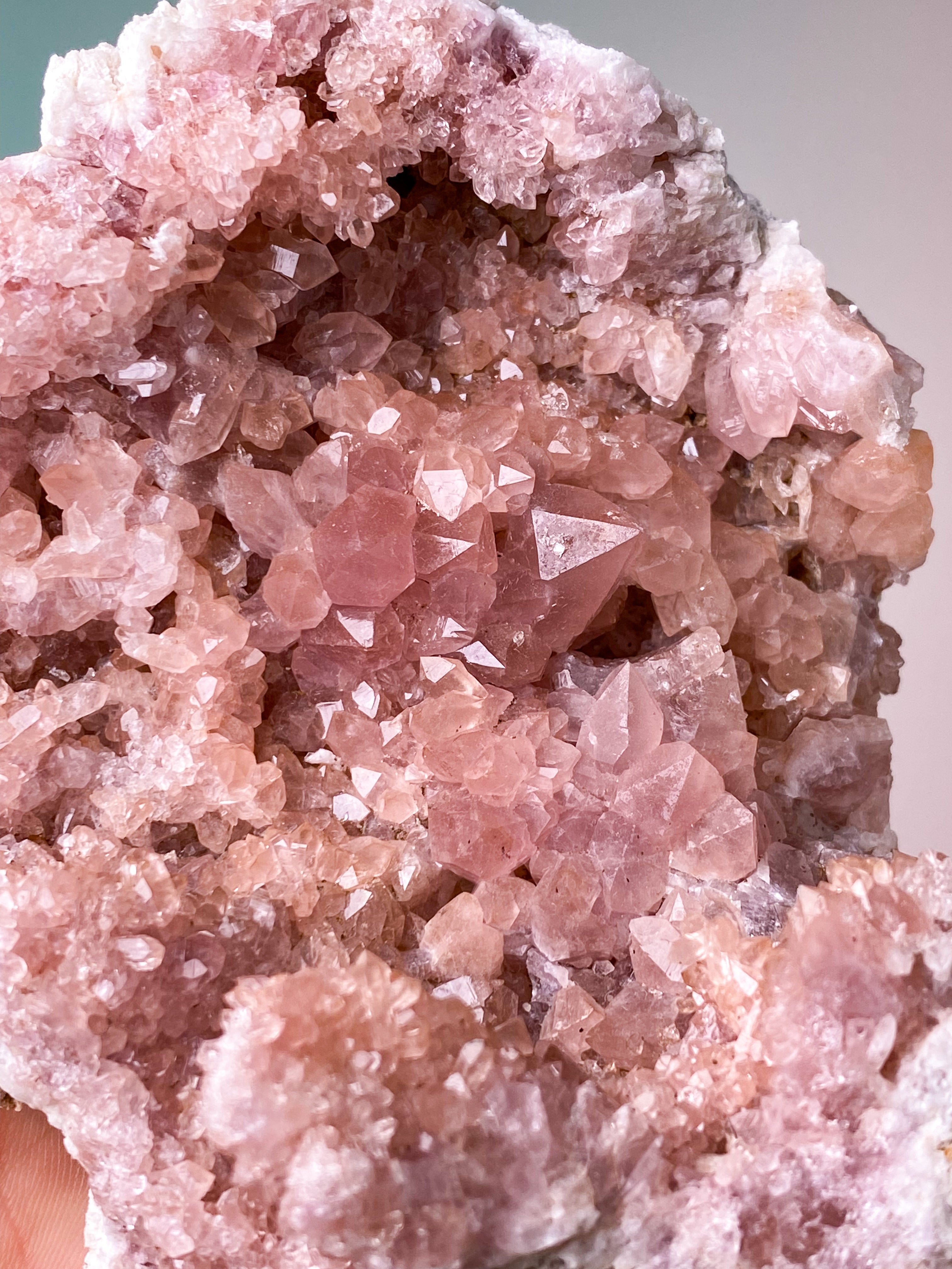 Pink Ametyst Geode - Stor (Nr. 30)