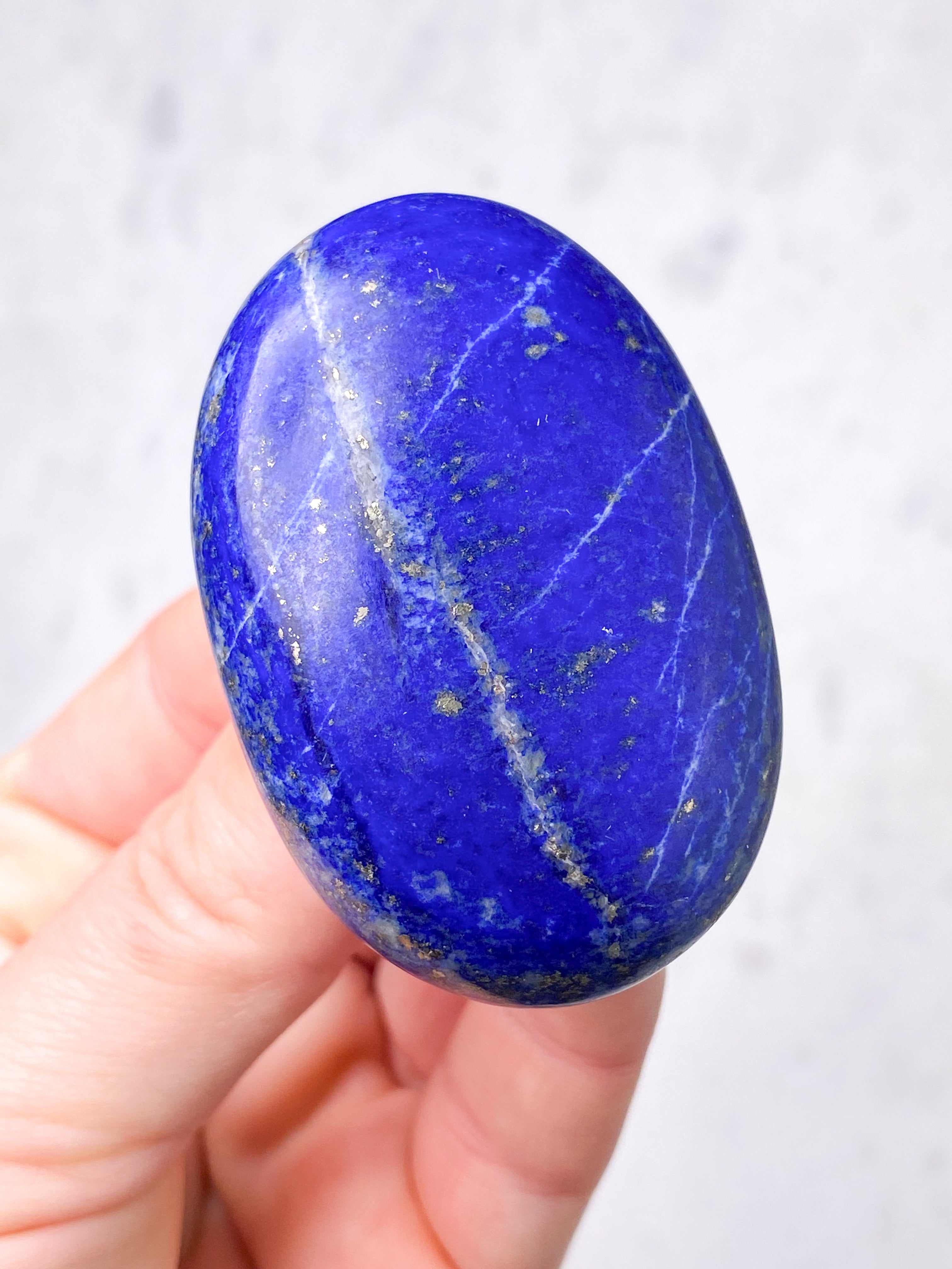 Lapis Lazuli Palmstone (Nr. 25)