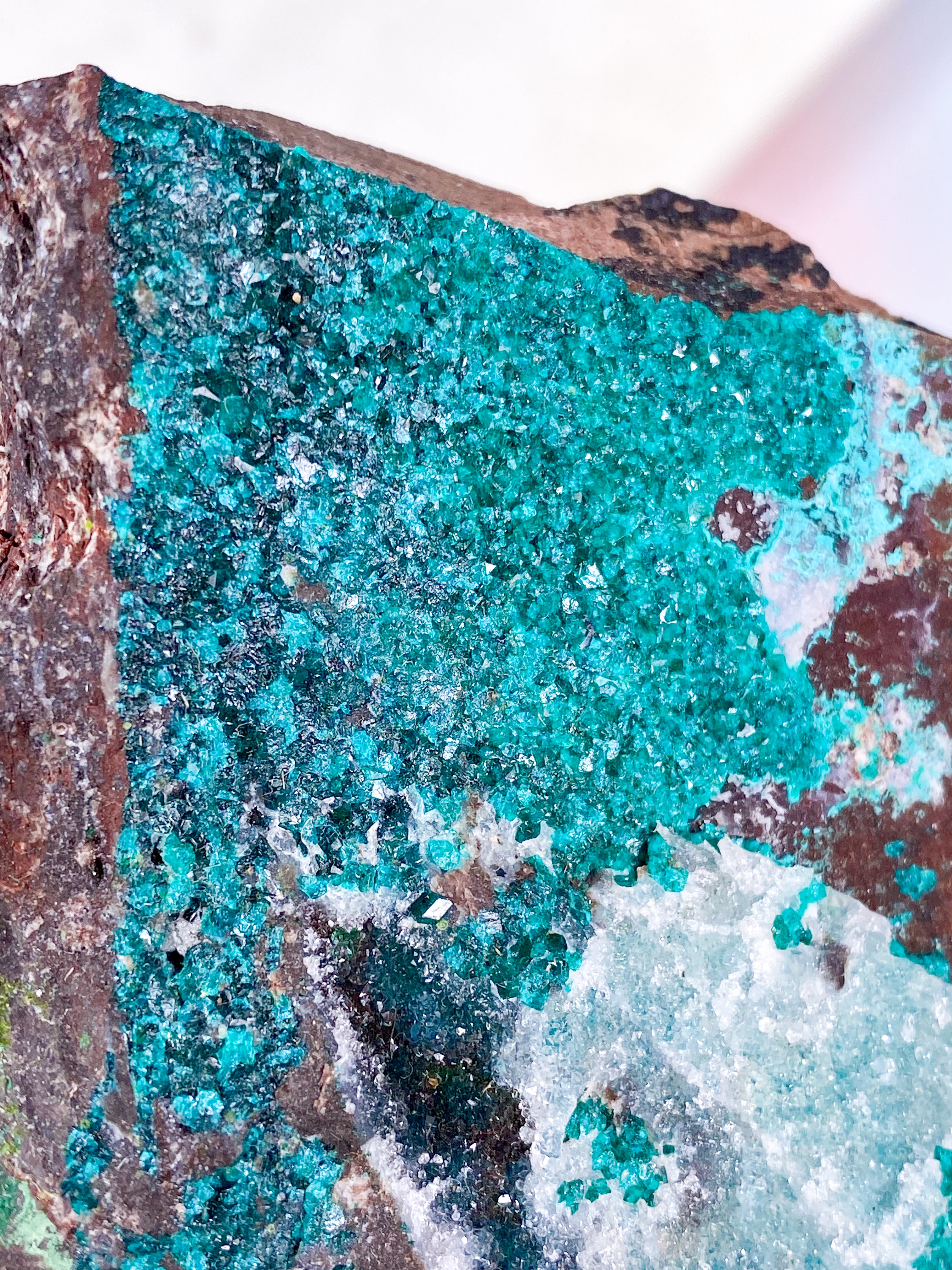 Druzy Dioptase (Nr. 9)