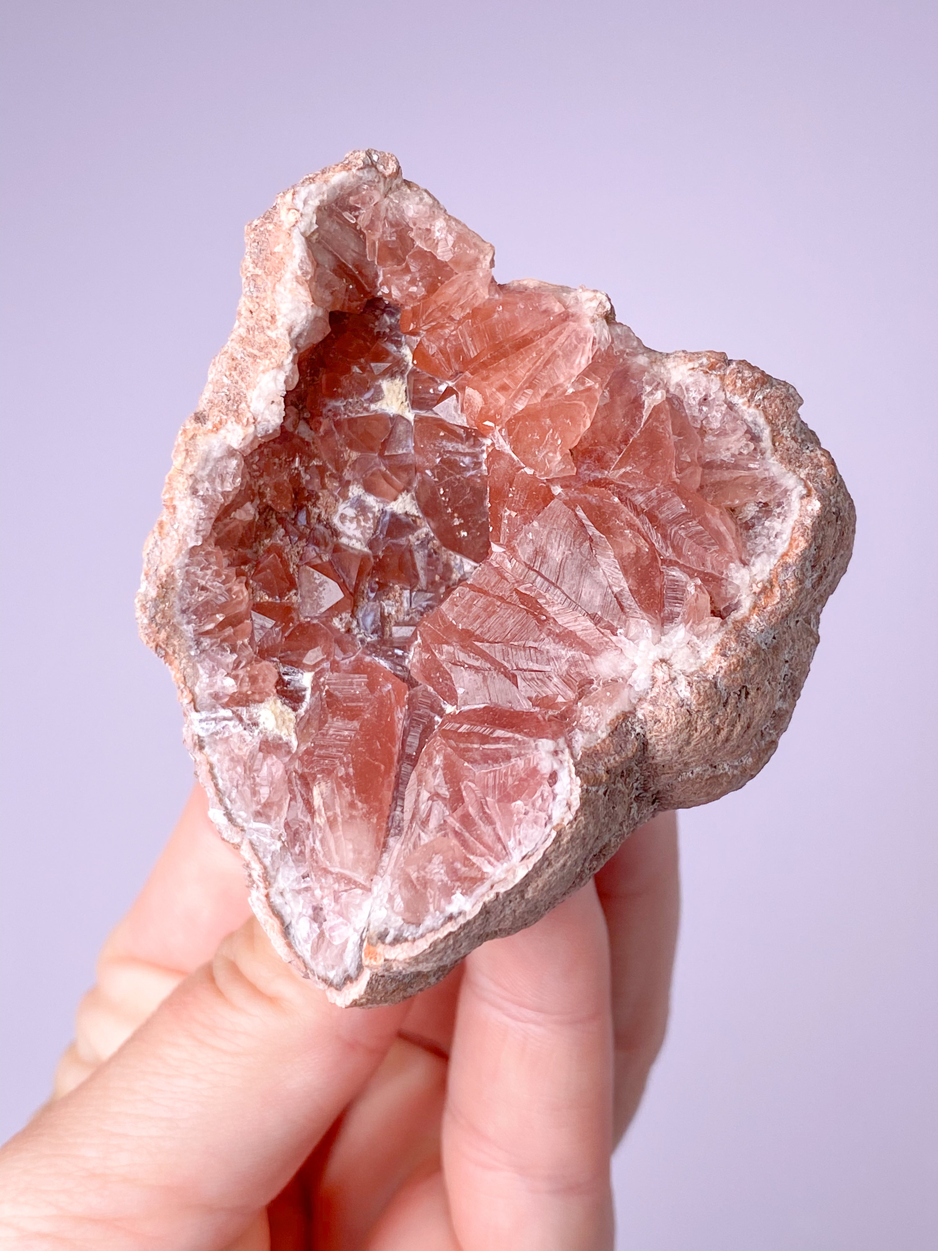 Pink Ametyst Geode (Nr. 11)