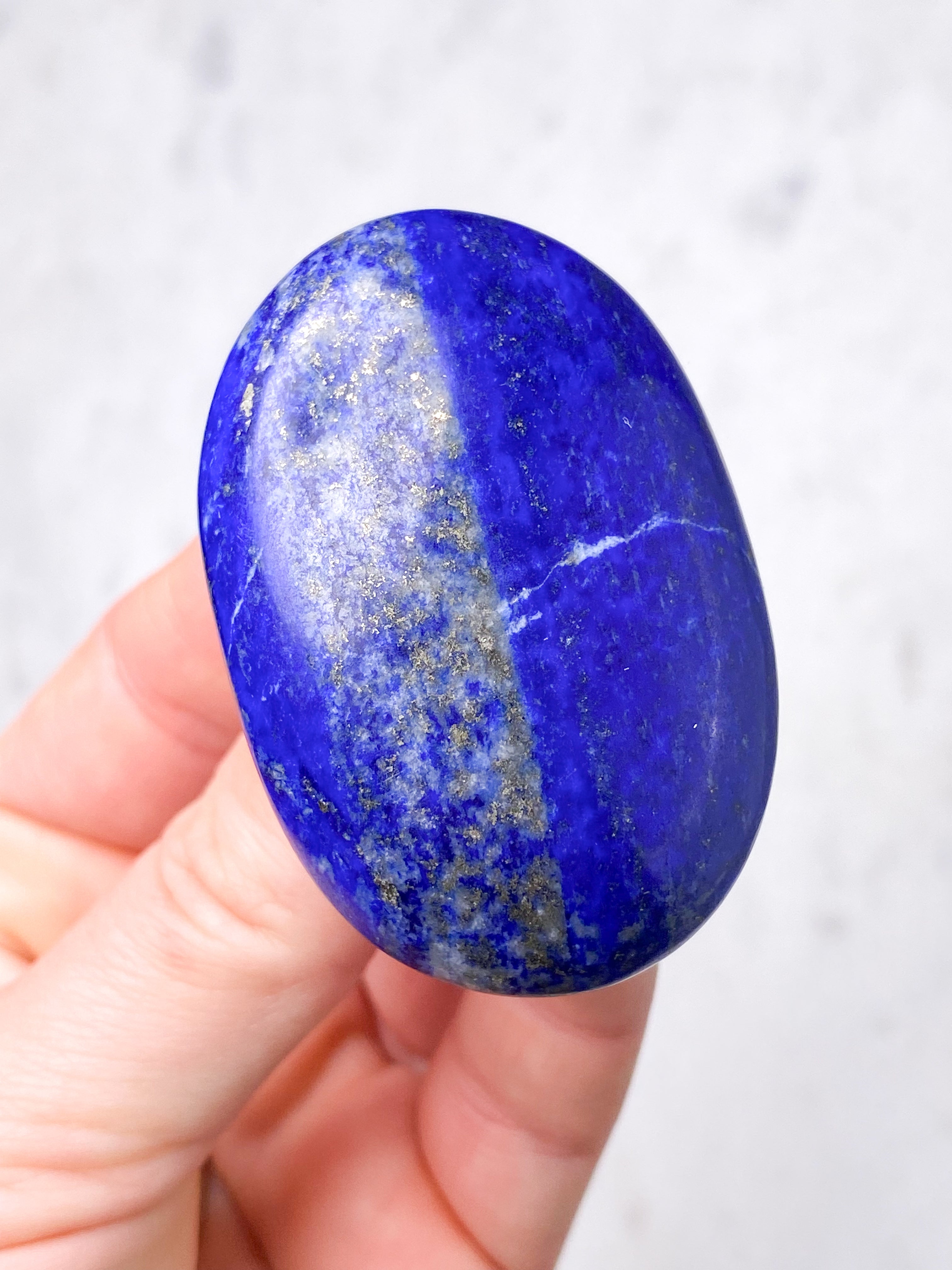 Lapis Lazuli Palmstone (Nr. 26)