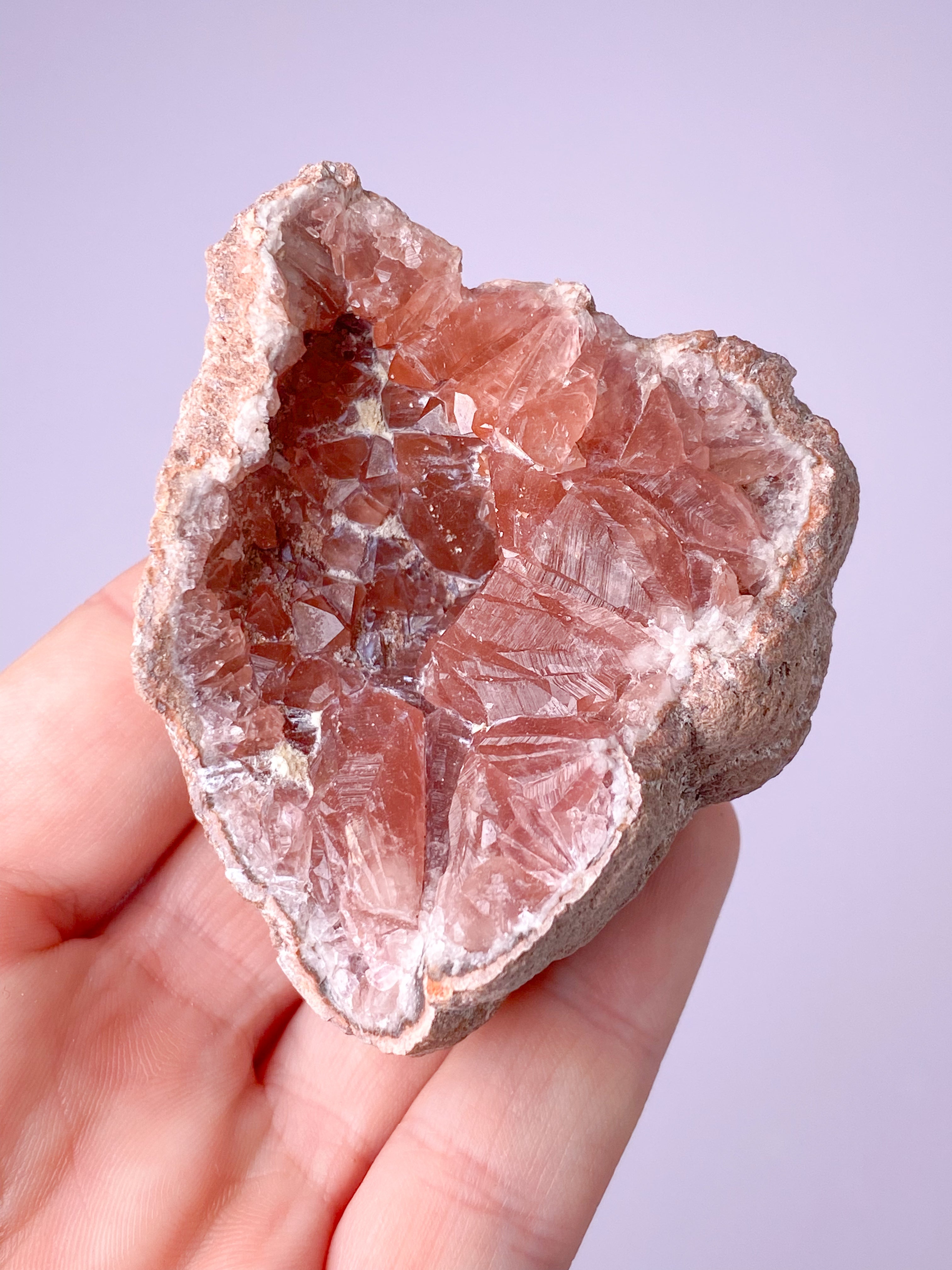 Pink Ametyst Geode (Nr. 11)