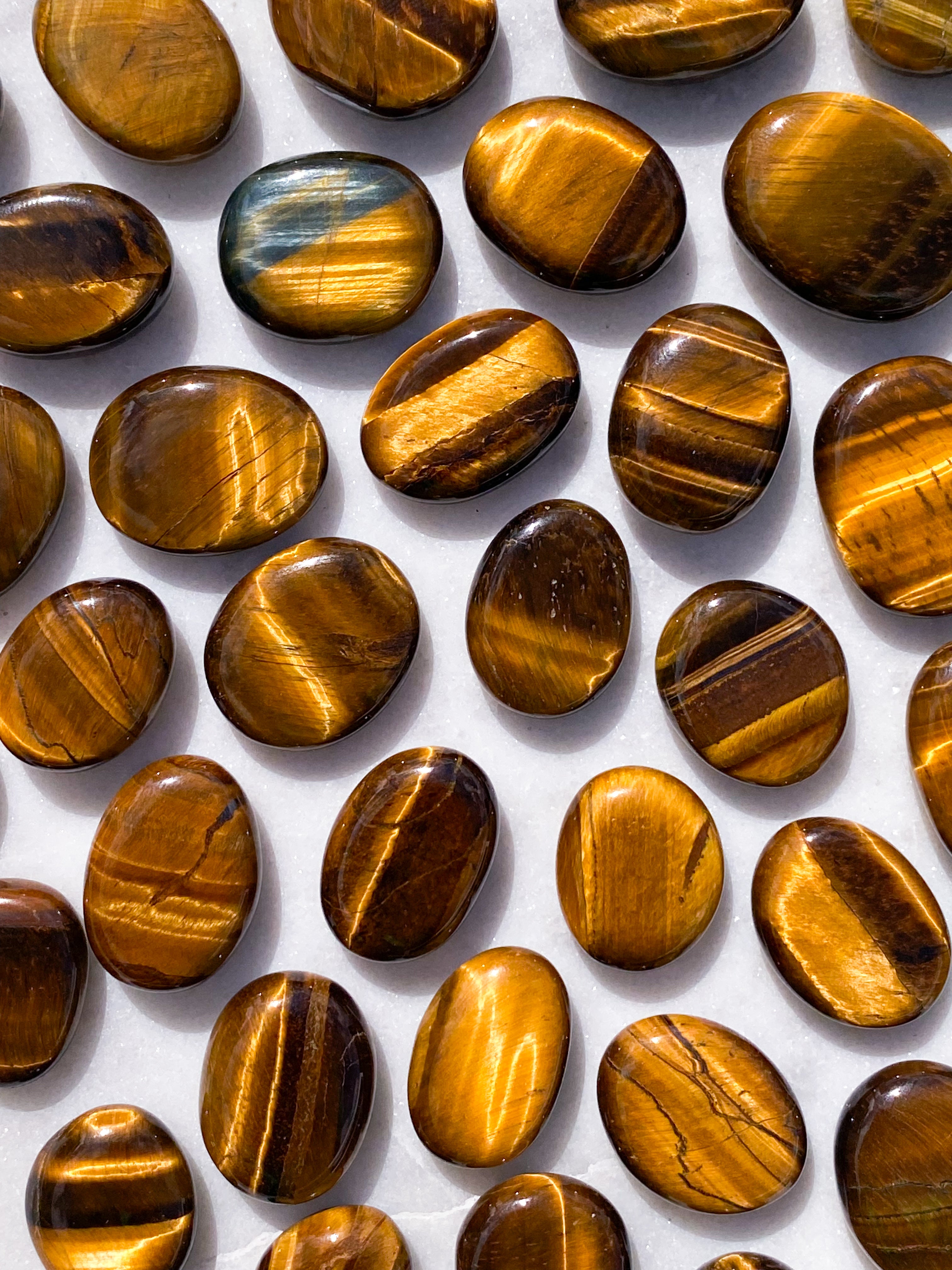 Tiger Eye Pocket Stone