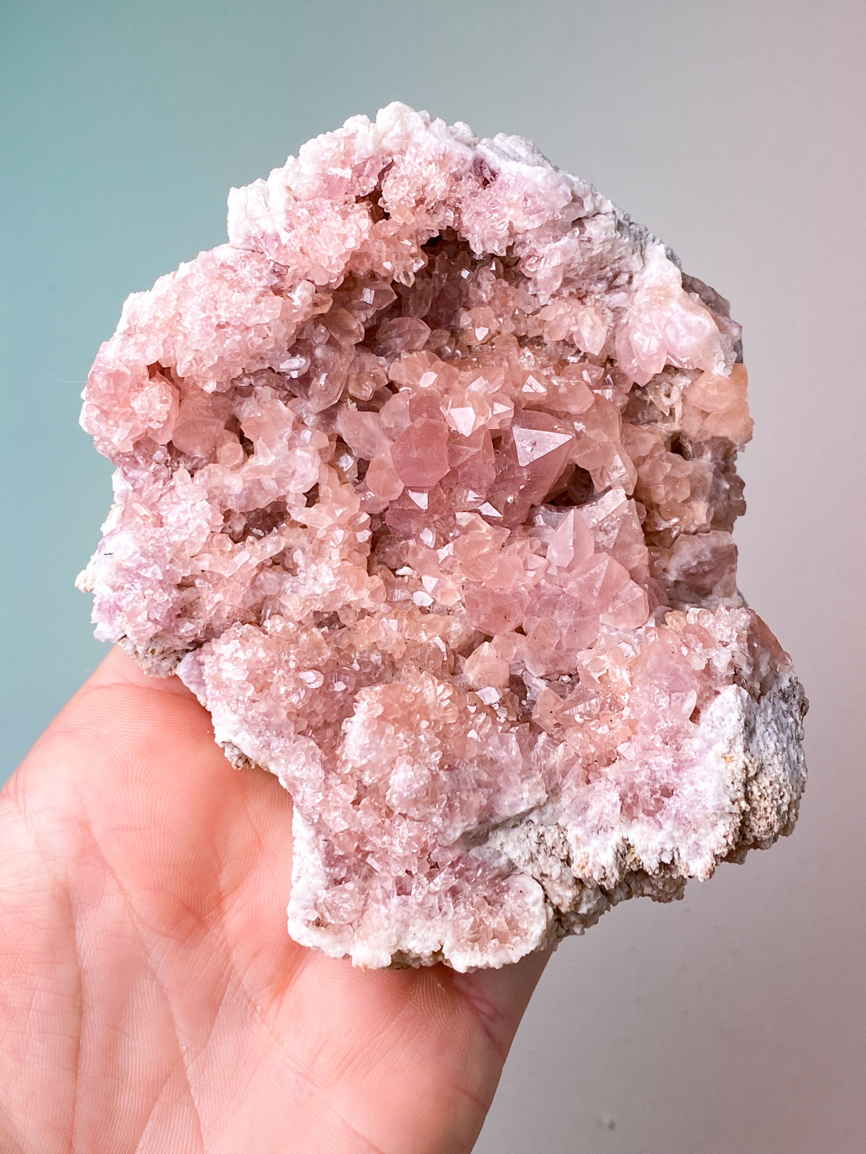 Pink Ametyst Geode - Stor (Nr. 30)