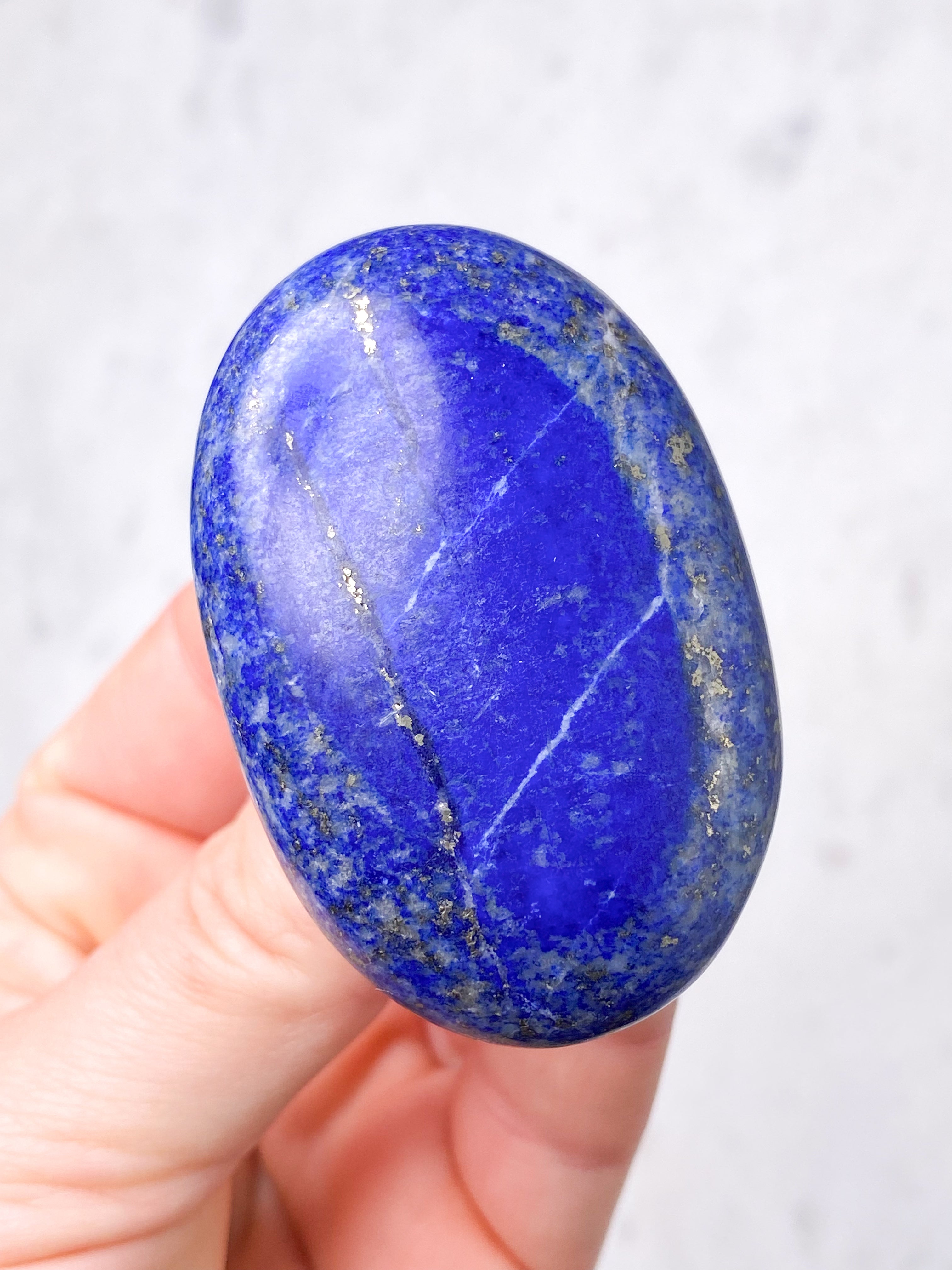 Lapis Lazuli Palmstone (Nr. 22)