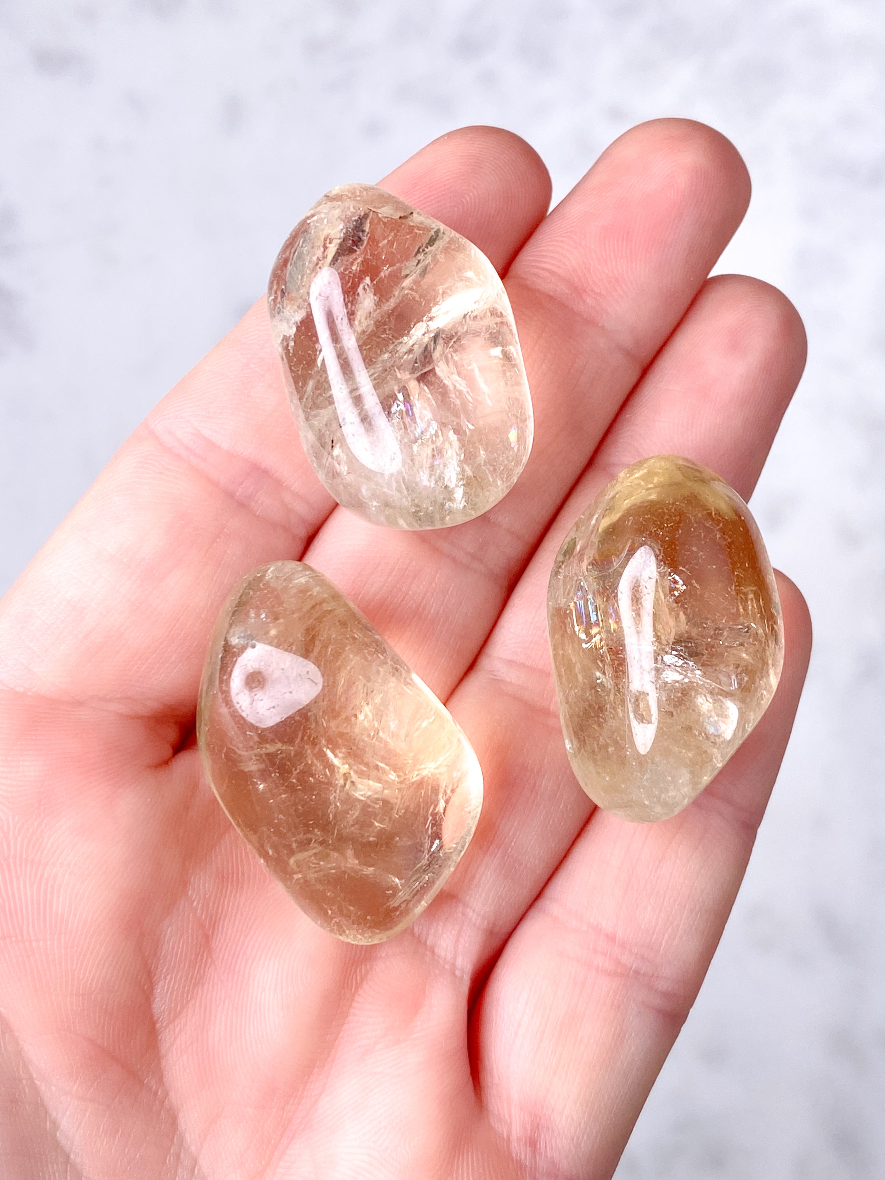 Citrine Pocket Stone (Real)