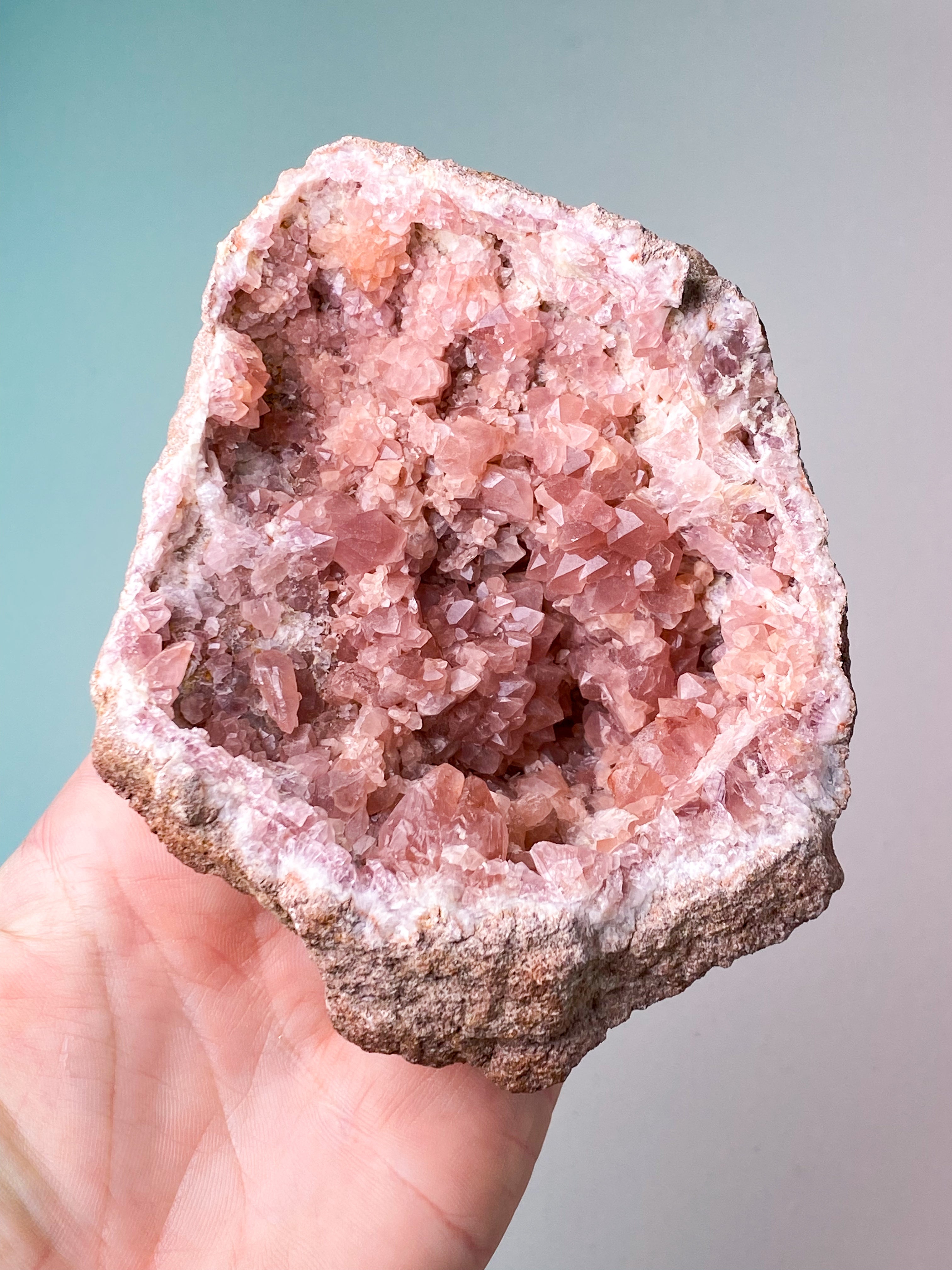 Pink Ametyst Geode - Stor (Nr. 28)