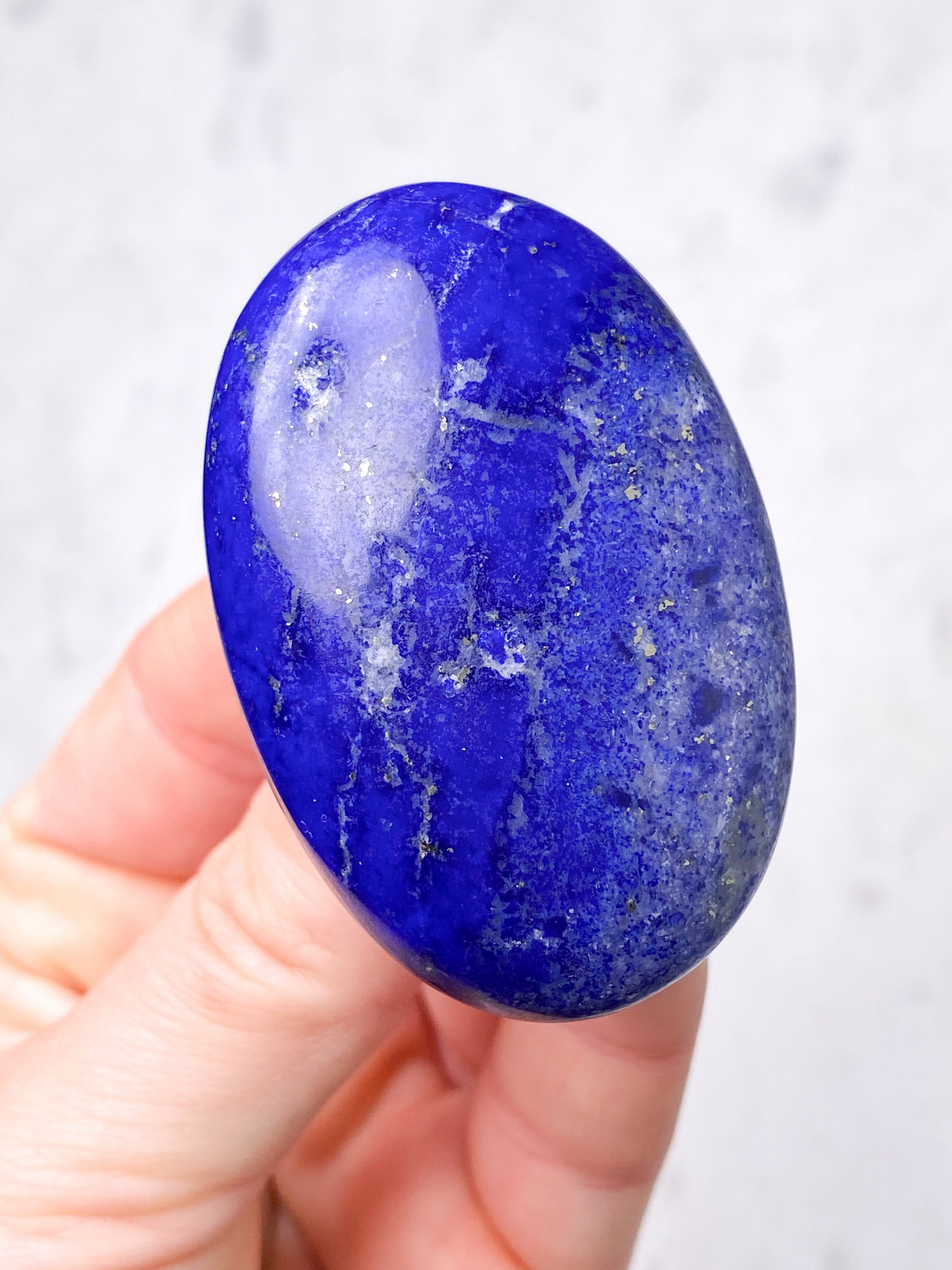 Lapis Lazuli Palmstone (Nr. 24)