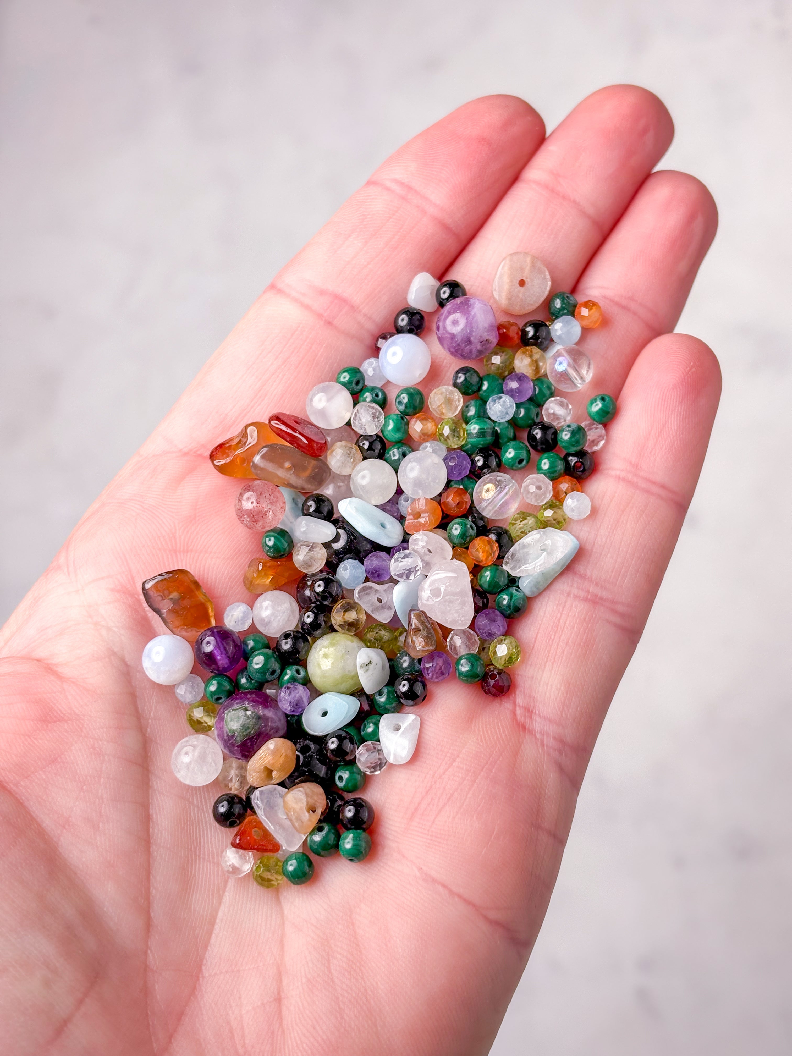 OUTLET - Kristallpärlor, 30 g.