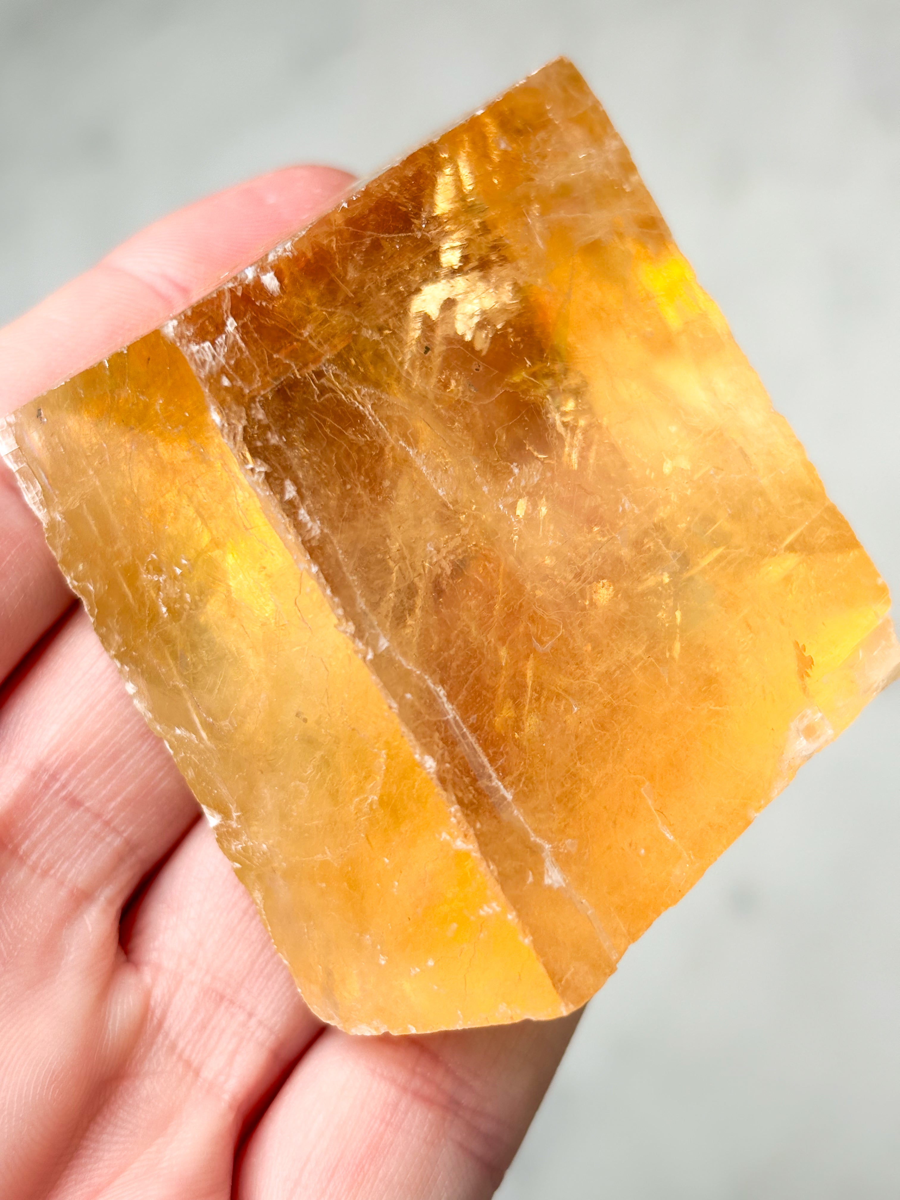 Optisk honungskalkcit rå (nr 5) 