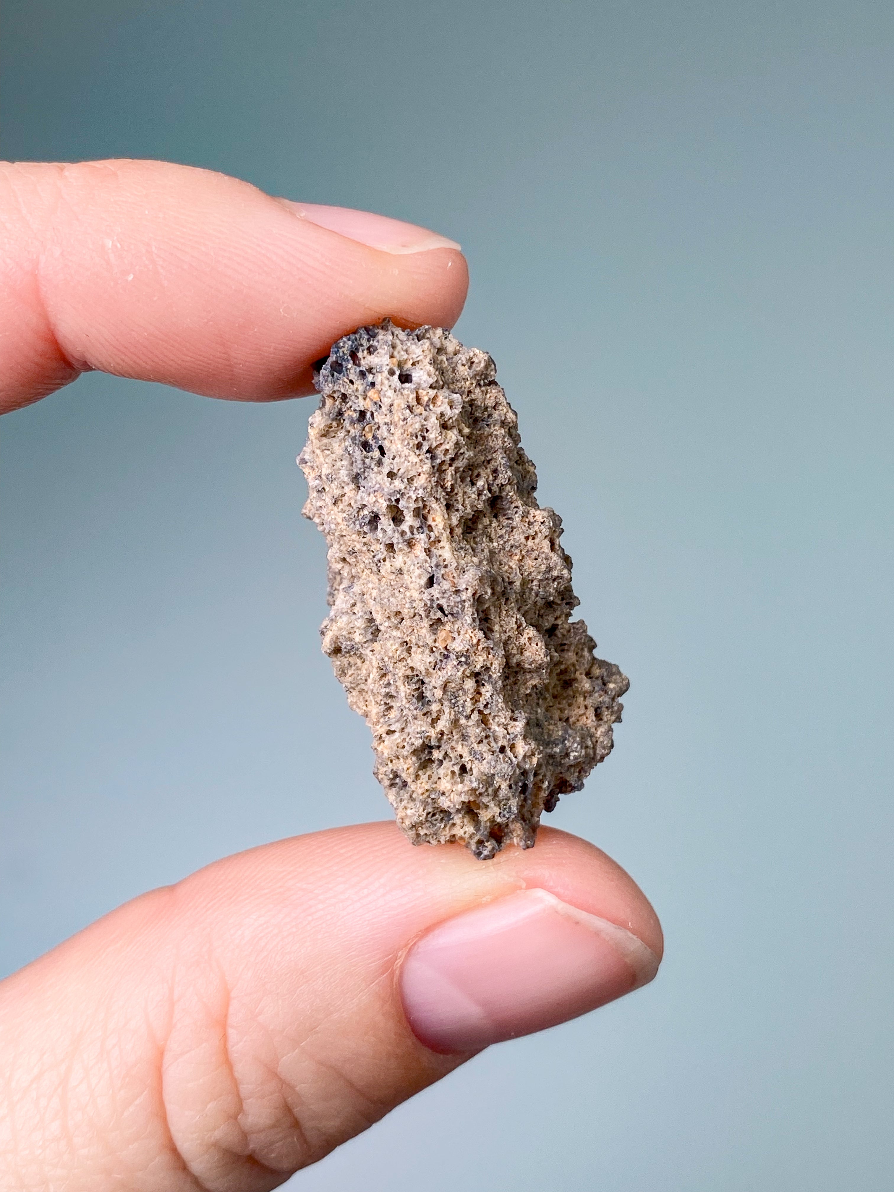 Fulgurit (nr 17) Fossiliserat blixtnedslag