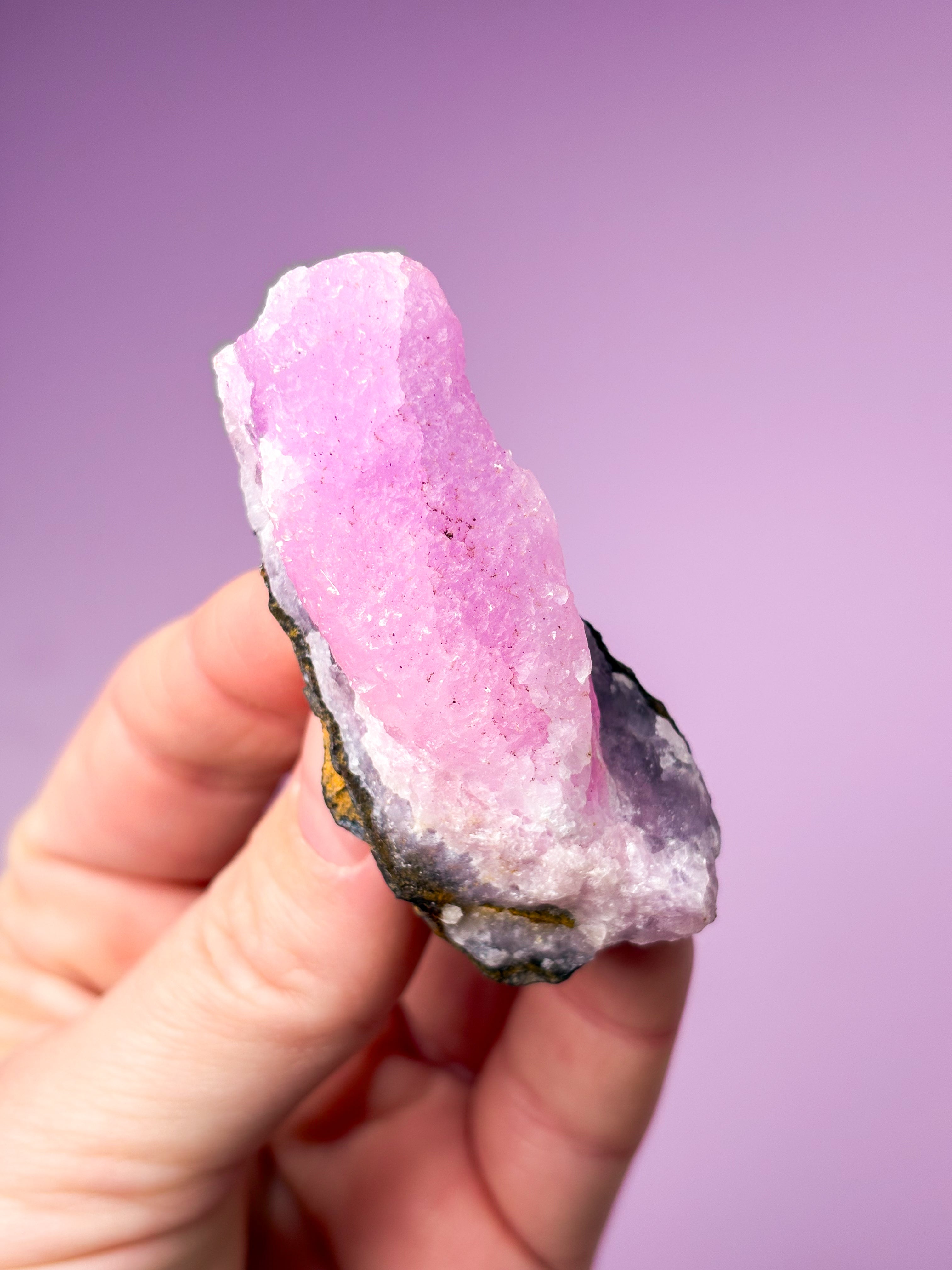 Rosa Aragonit Rå (nr 1)