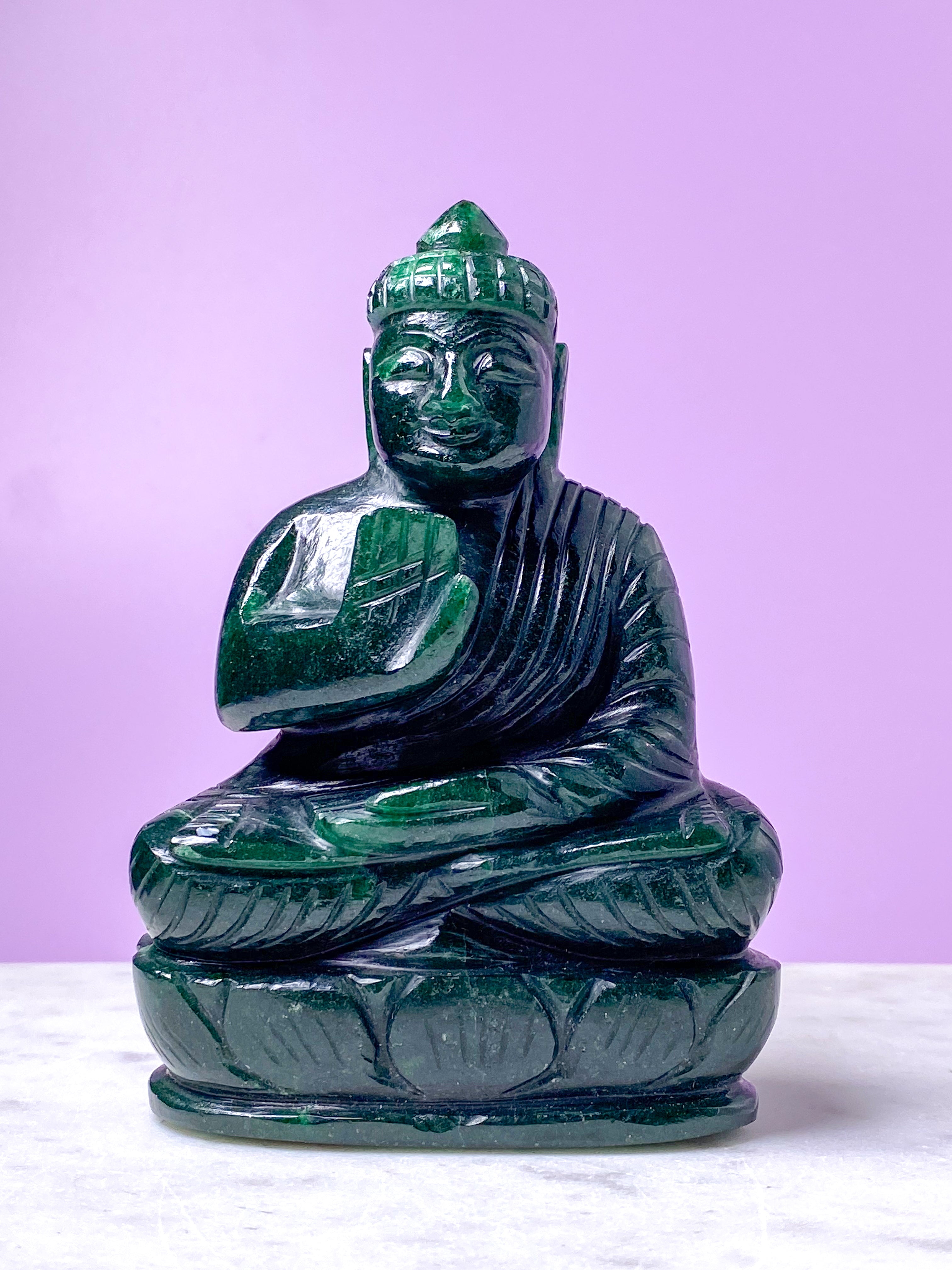 Grøn Aventurin Buddha (Nr. 1)