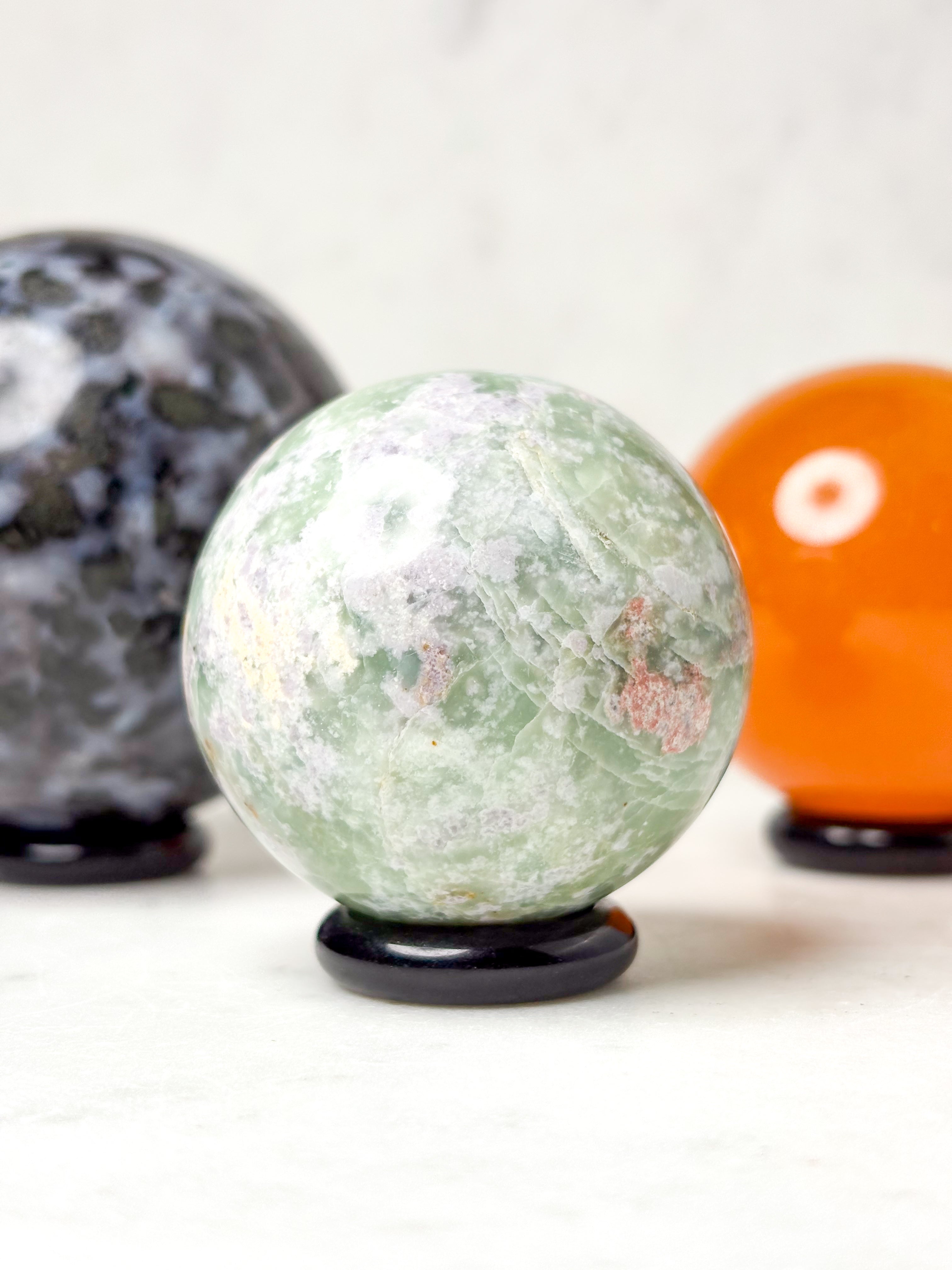 Obsidian bollhållare