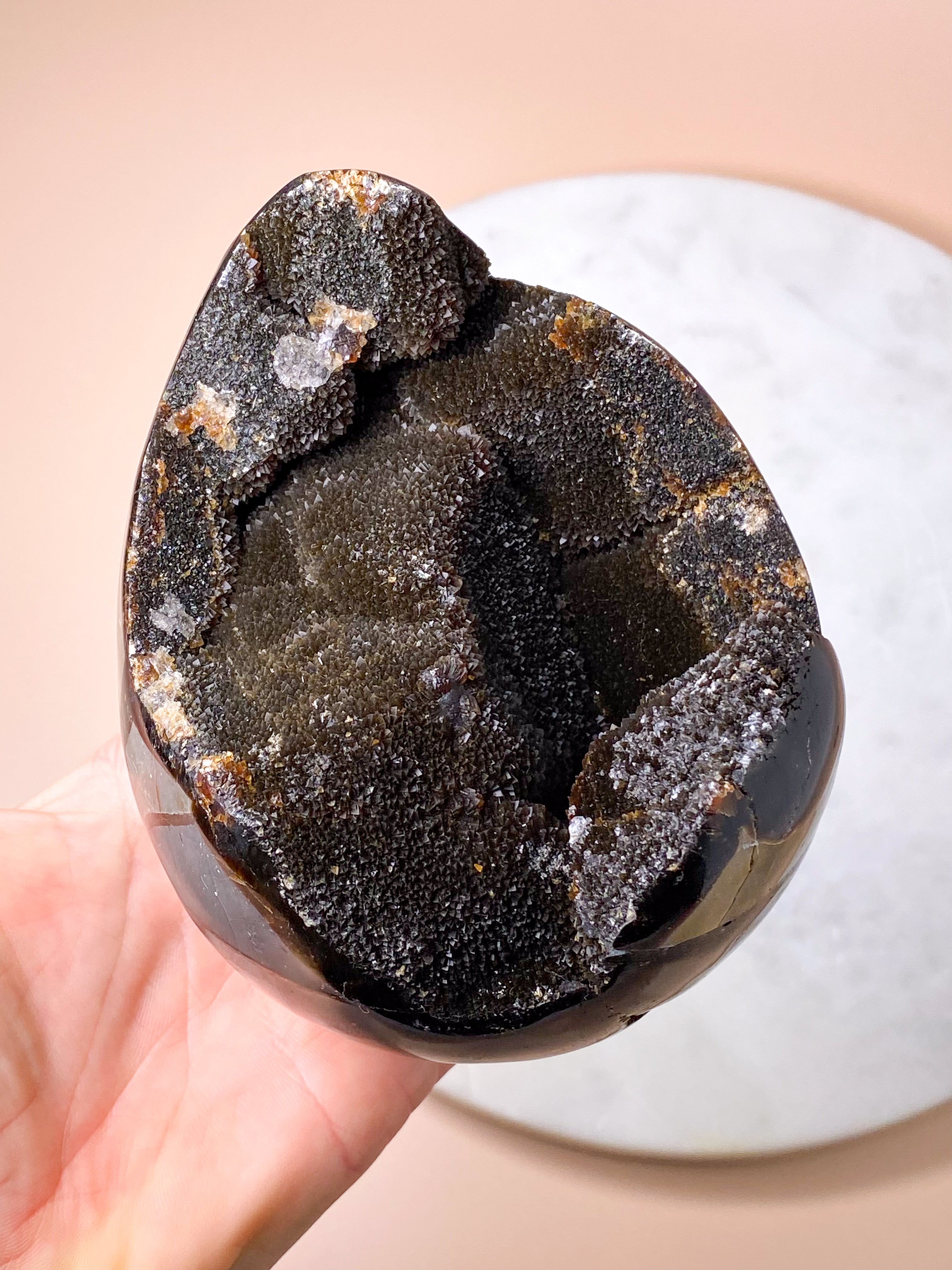 Druzy Septarie æg (Nr. 2)