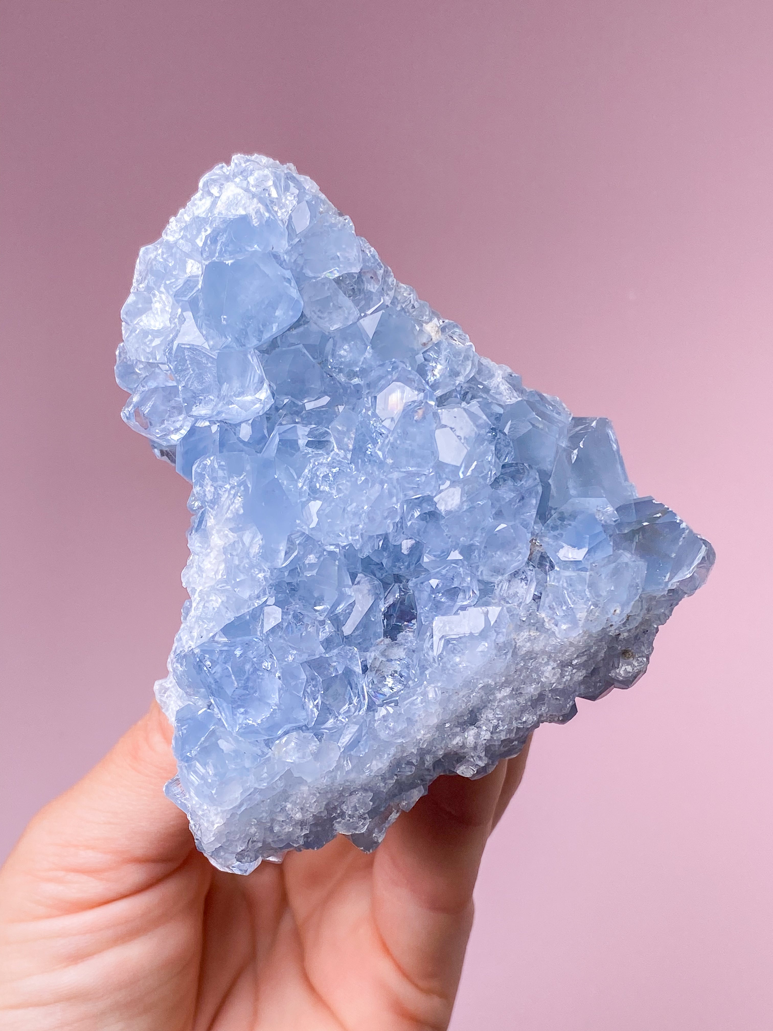 Celestit Cluster (nr 4)