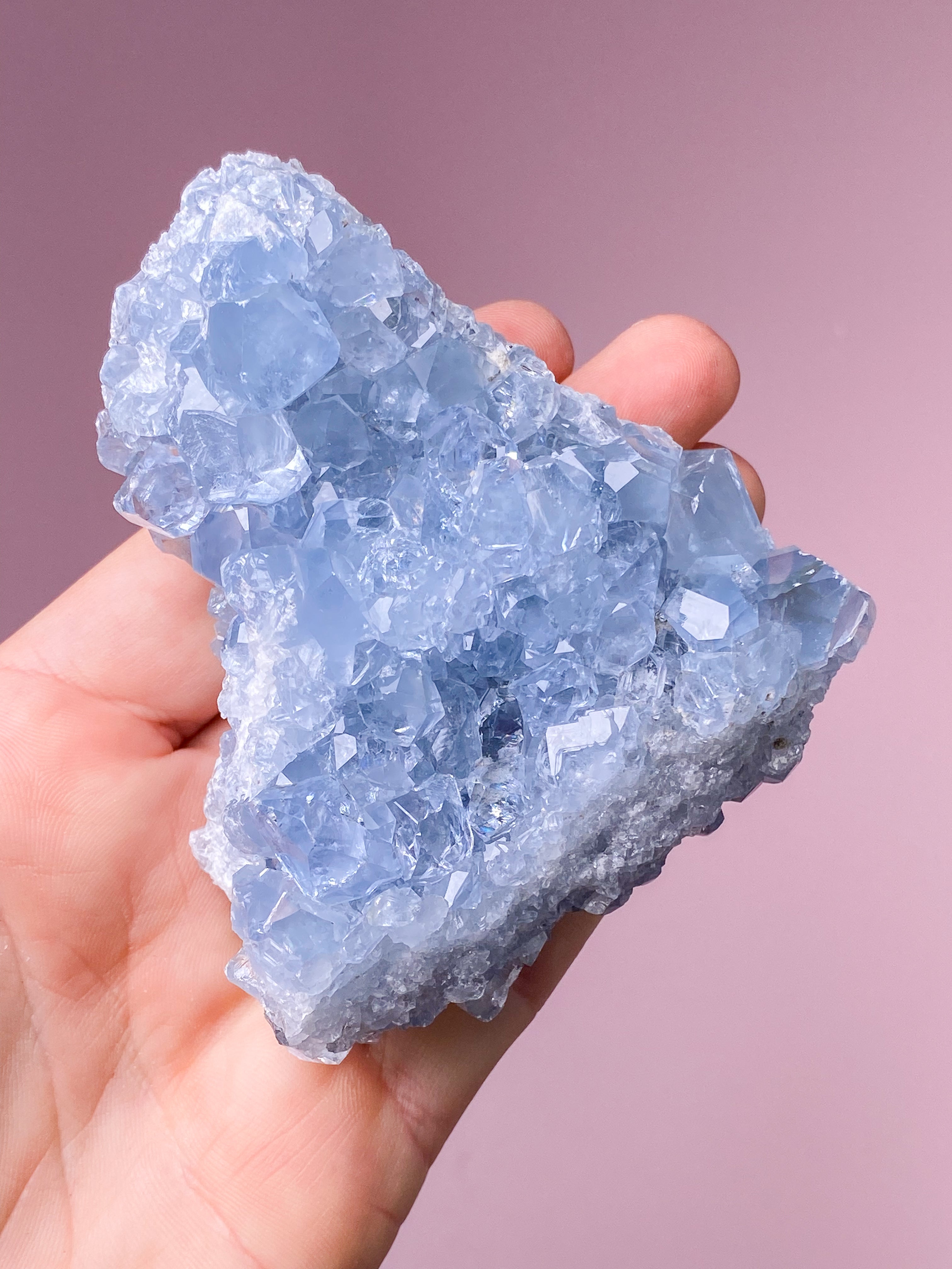 Celestit Cluster (nr 4)