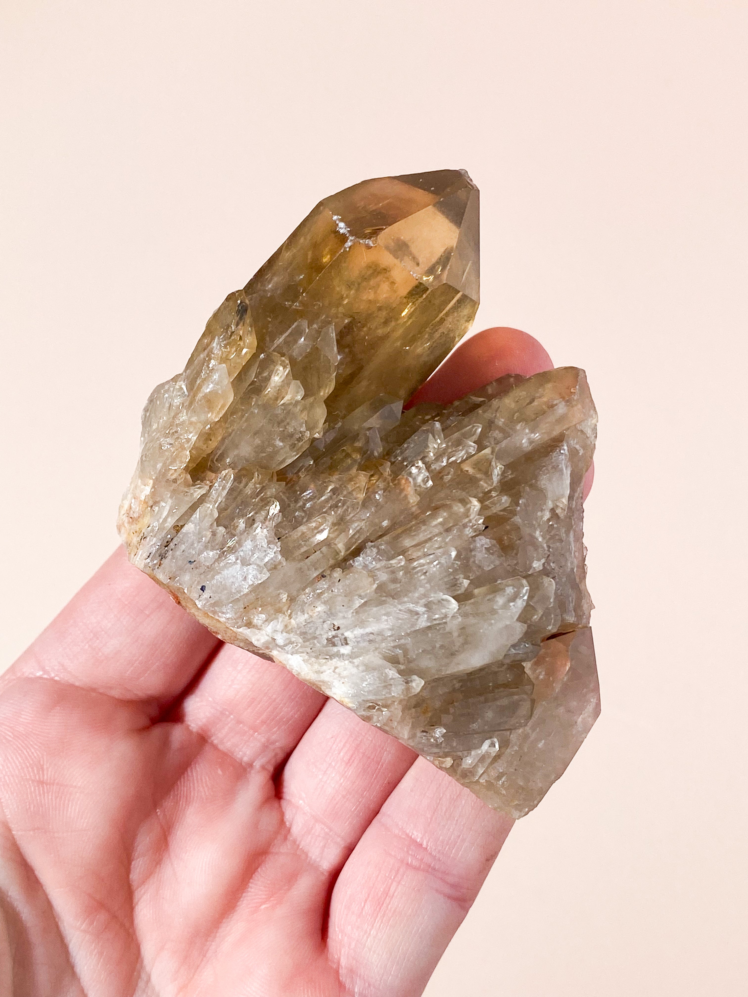 Kundalini Citrin Kluster (nr 35)